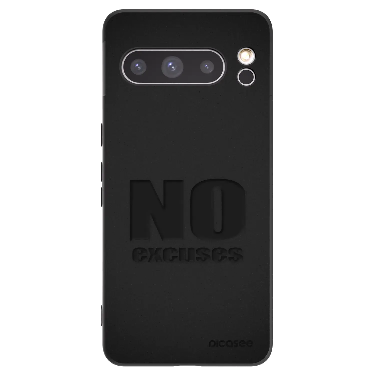 Silikonový černý obal pro Google Pixel 8 Pro - No Excuses