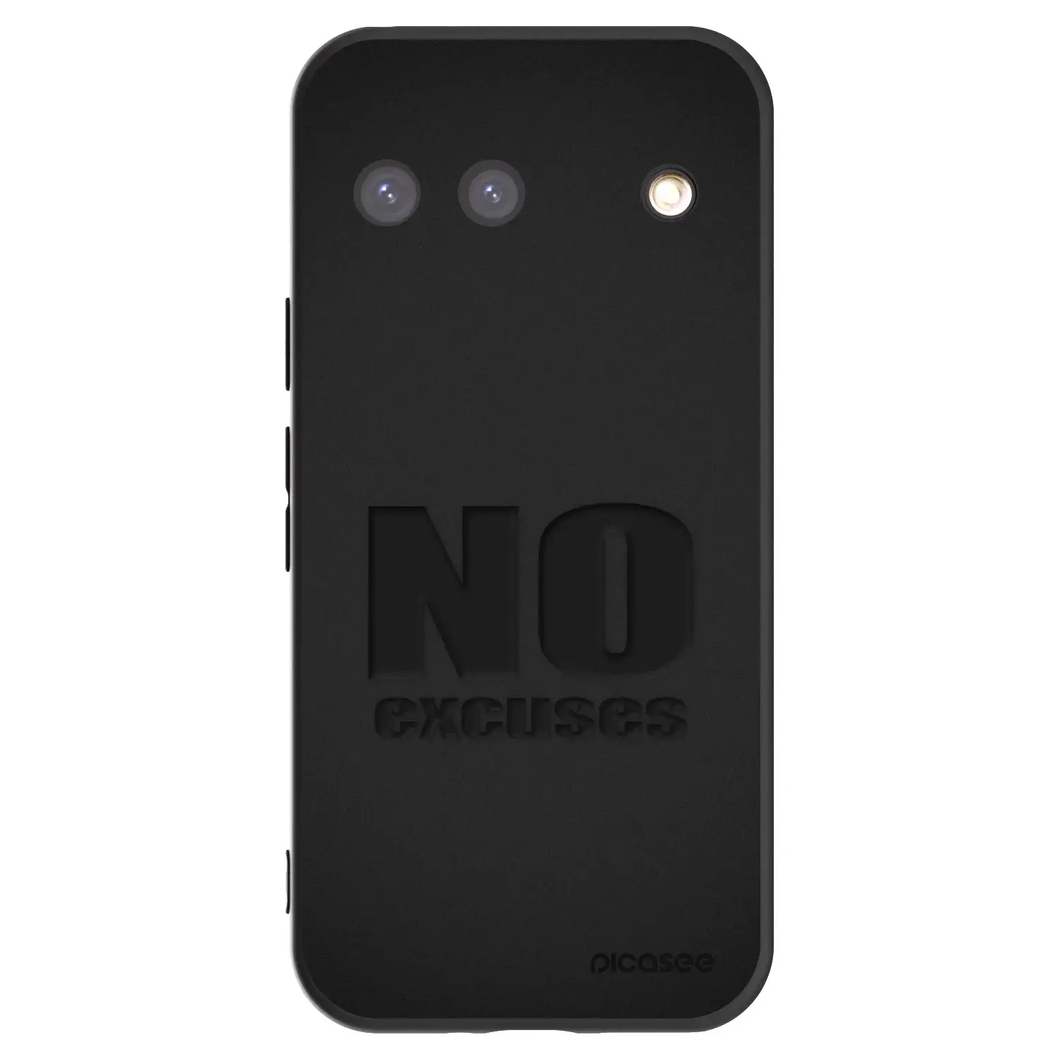 Silikonový černý obal pro Google Pixel 9 - No Excuses