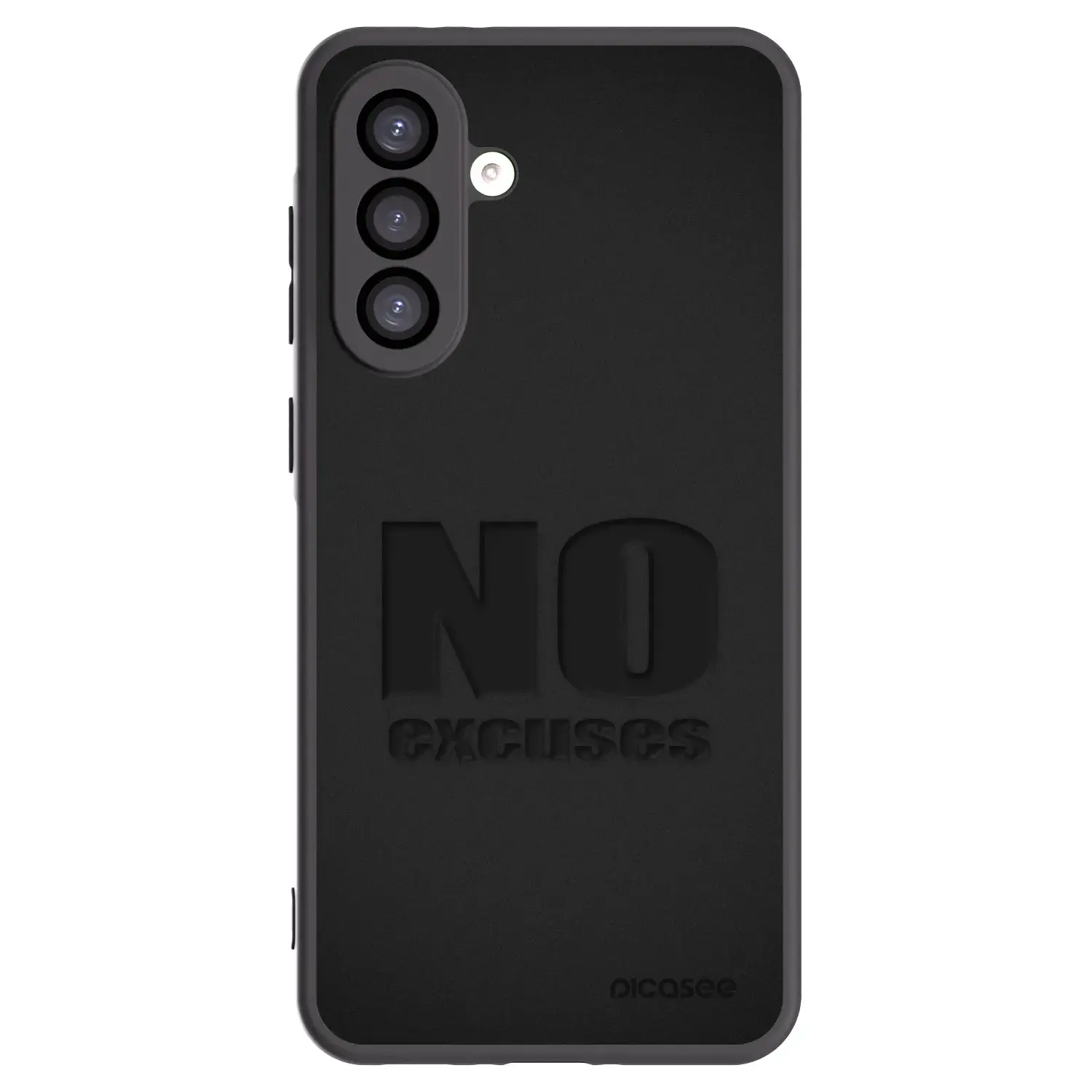 Silikonový černý obal pro Samsung Galaxy A26 5G A266B - No Excuses