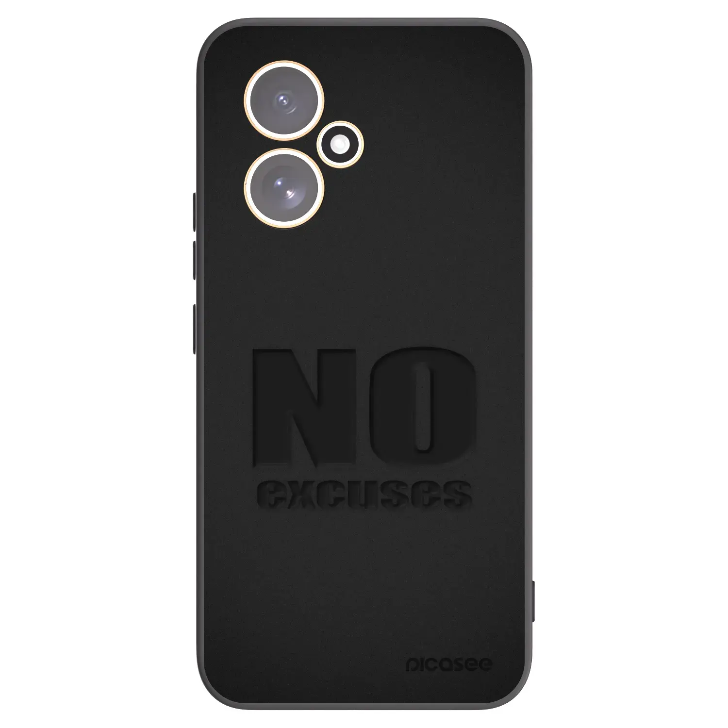 Silikonový černý obal pro Honor 400 5G - No Excuses