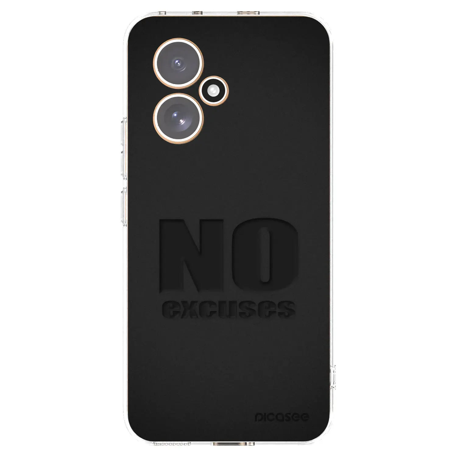 Silikonový průhledný obal pro Honor 400 5G - No Excuses