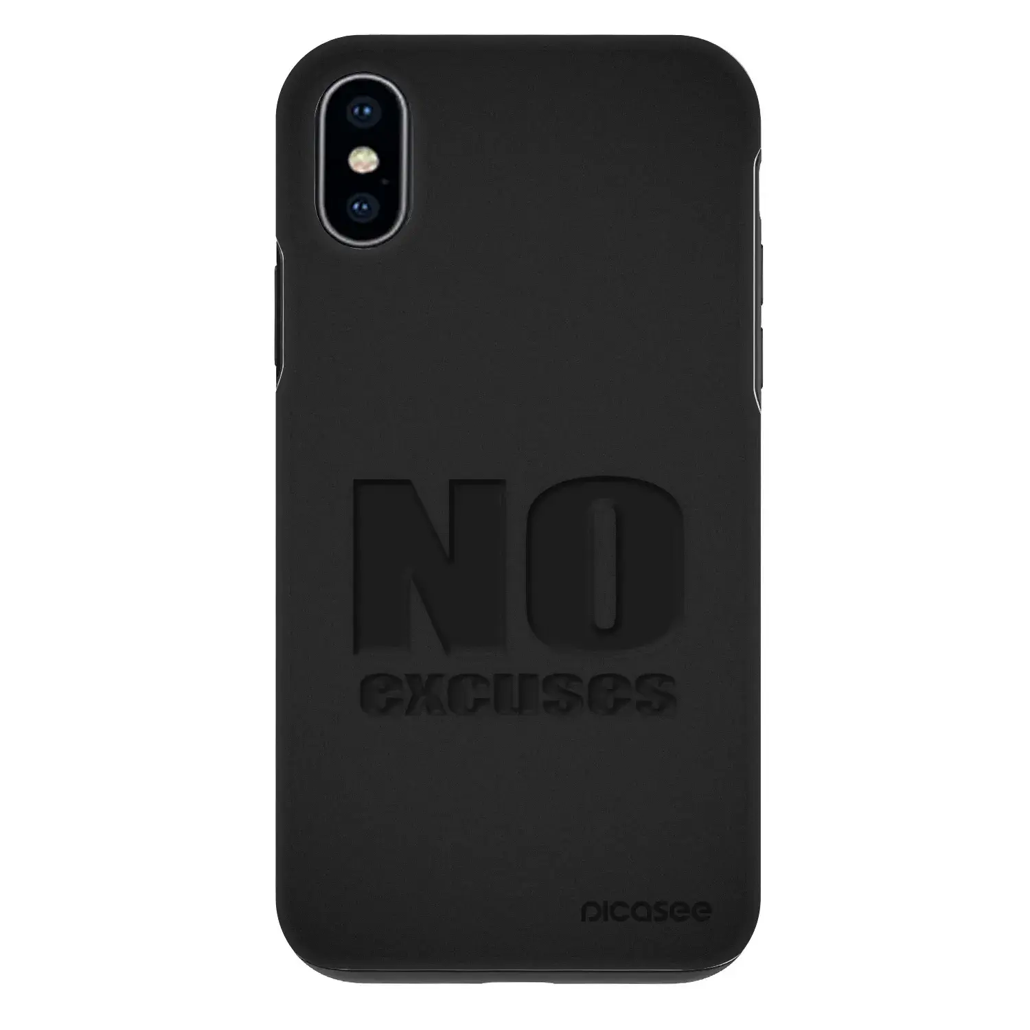 Fashion Case pro Apple iPhone X/XS - No Excuses