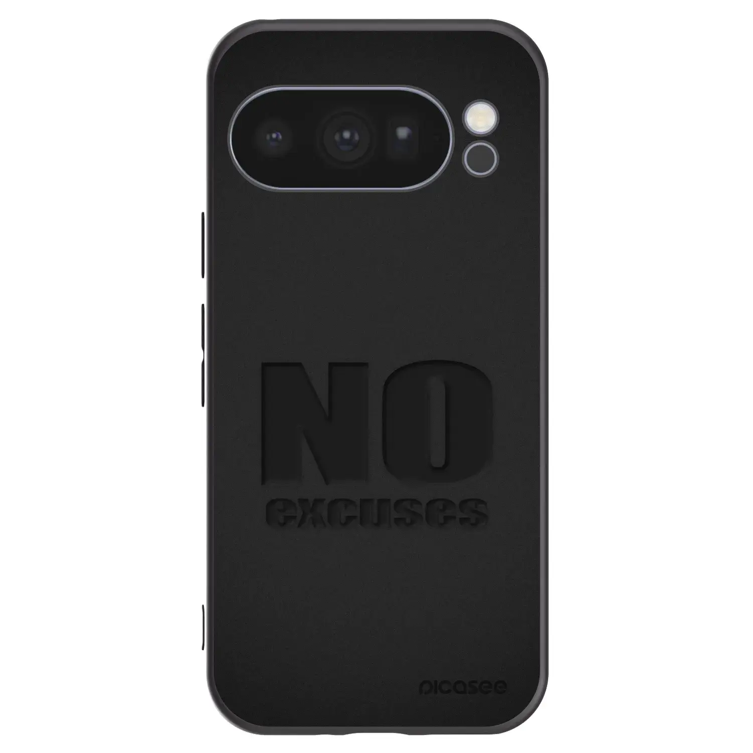 Silikonový černý obal pro Google Pixel 10 Pro - No Excuses