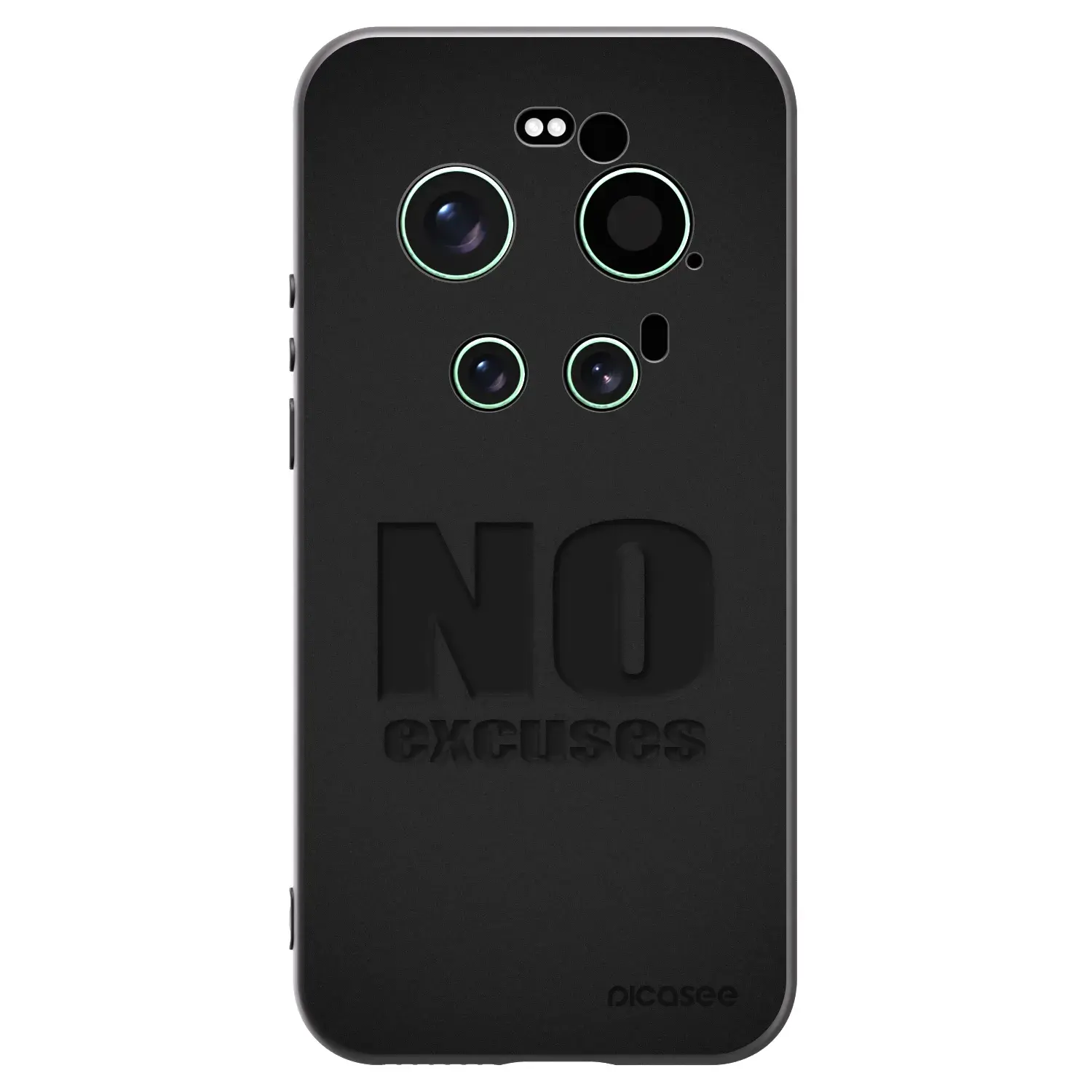 Silikonový černý obal pro Xiaomi 17 Ultra - No Excuses