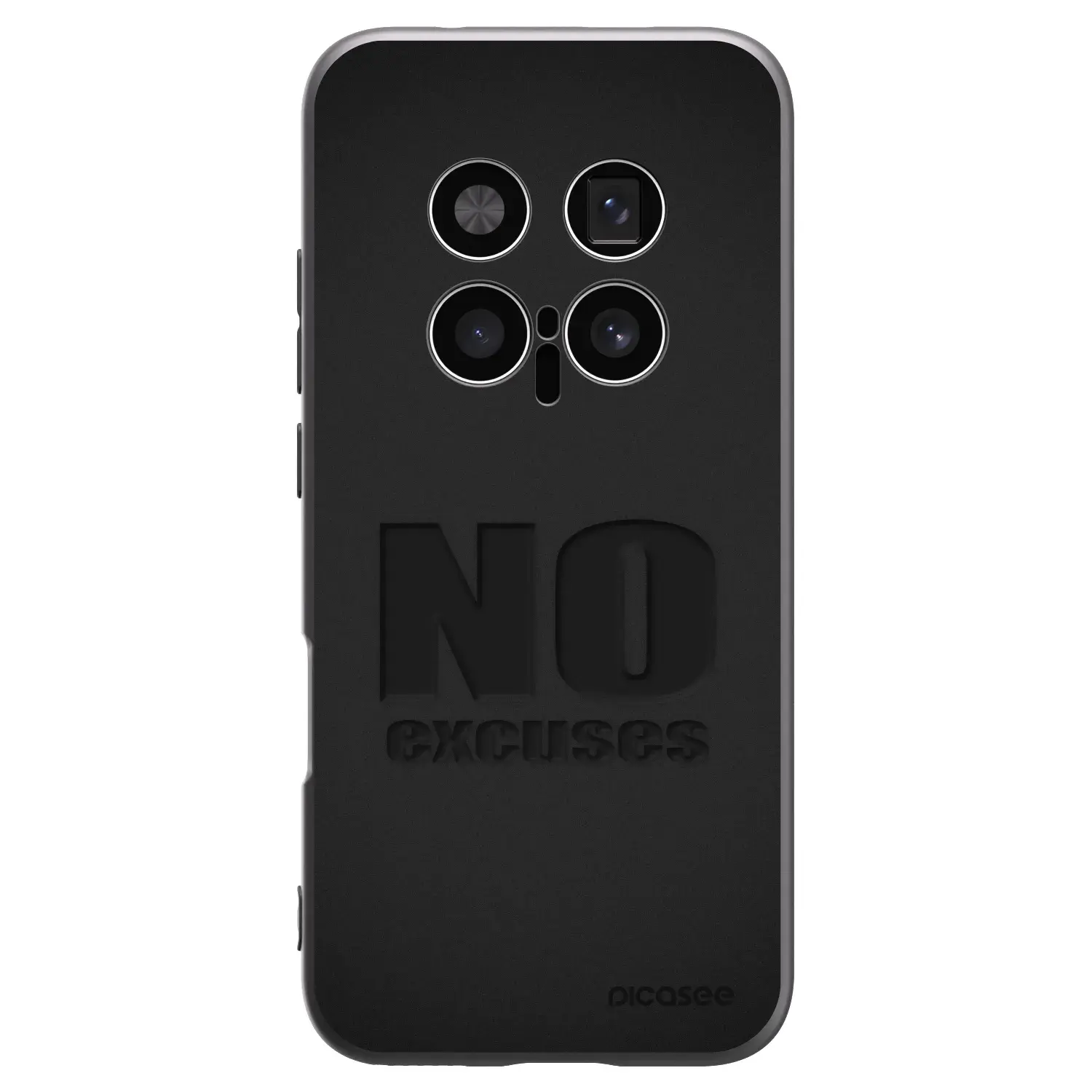 Silikonový černý obal pro Honor Magic8 Pro 5G - No Excuses