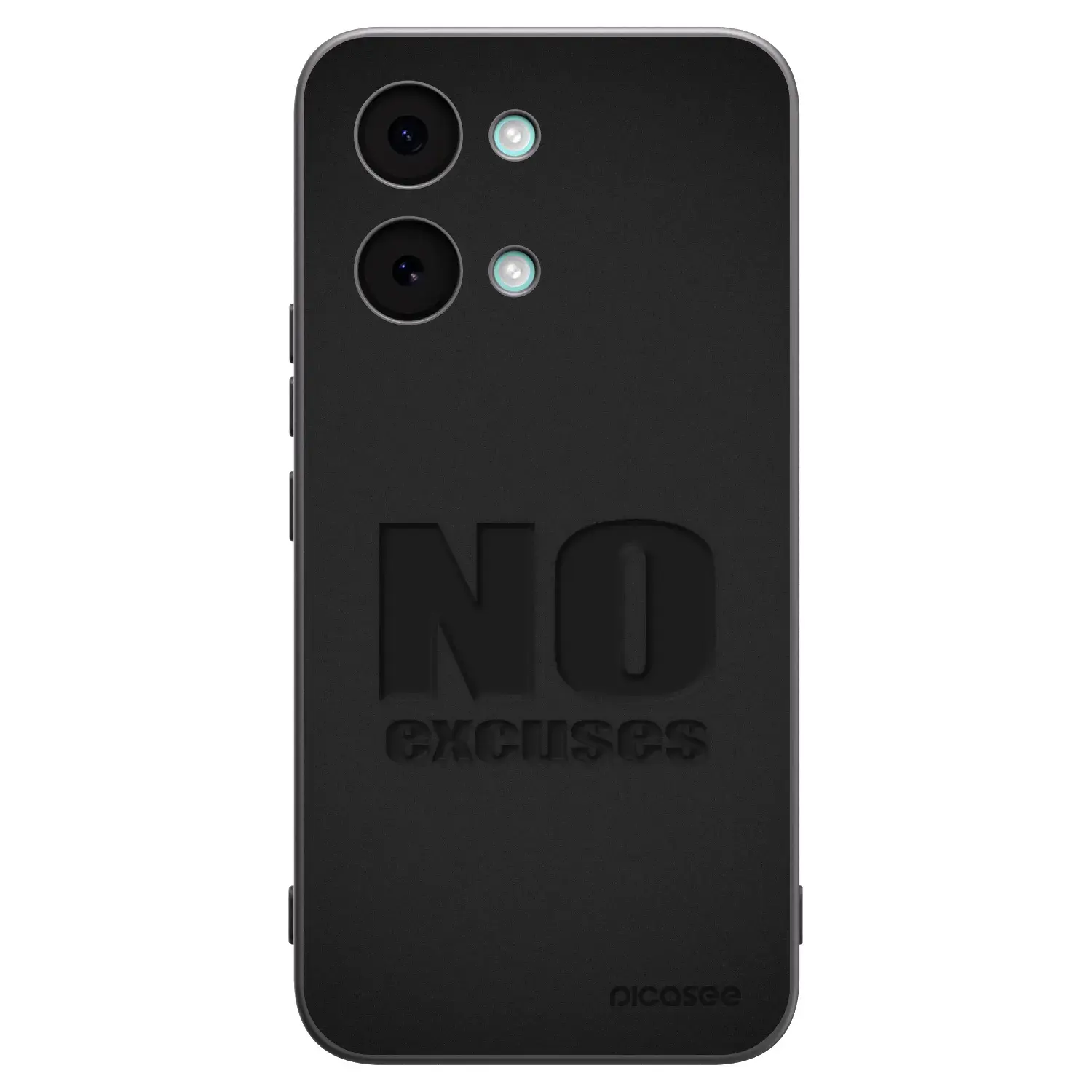 Silikonový černý obal pro Xiaomi Poco X8 Pro Max - No Excuses