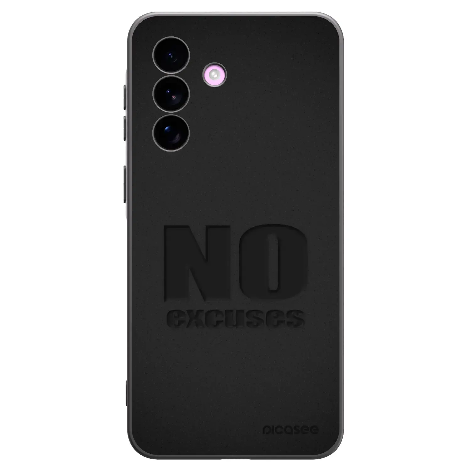Silikonový černý obal pro Samsung Galaxy A57 5G - No Excuses