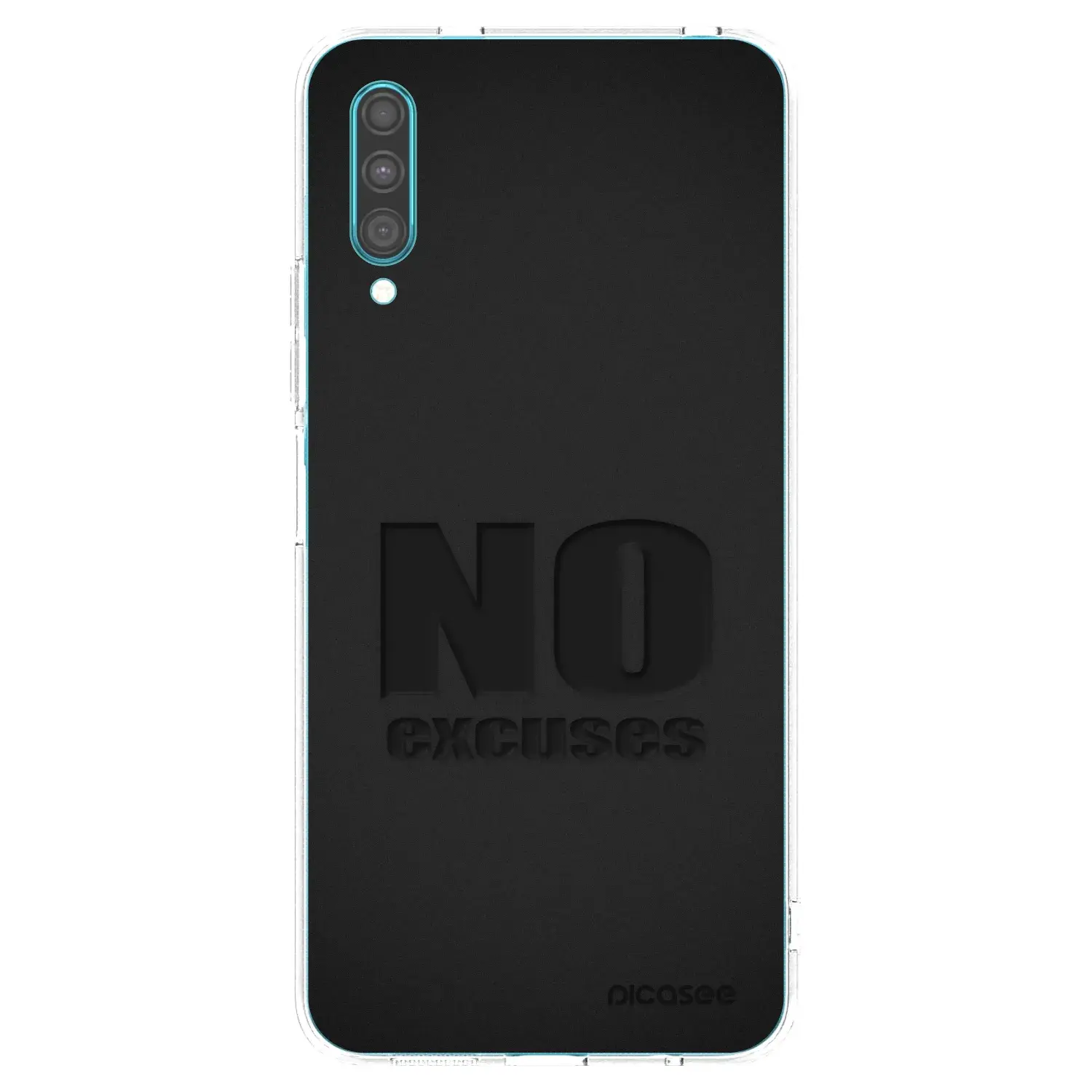 Silikonový průhledný obal pro Samsung Galaxy A30s A307F - No Excuses