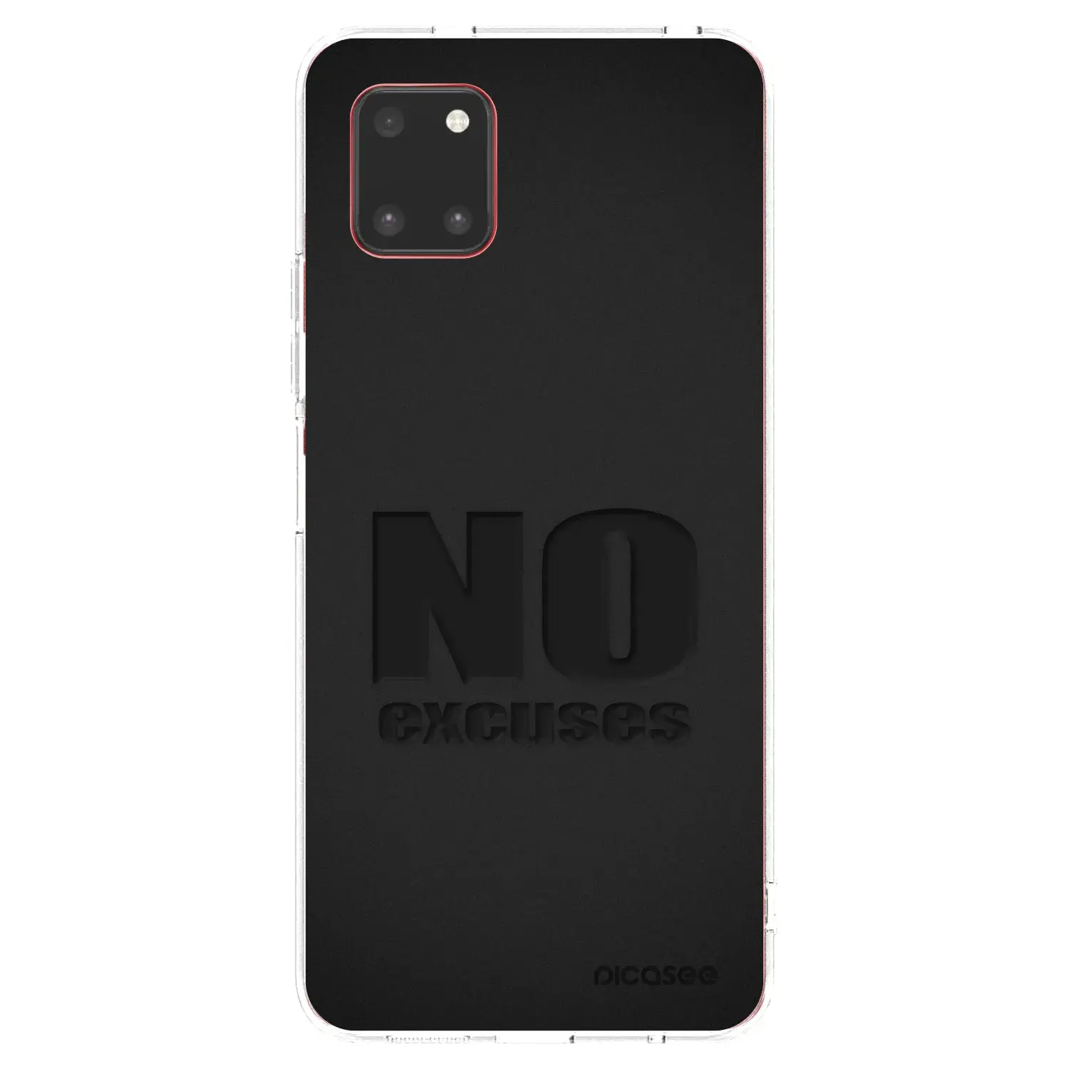 Silikonový průhledný obal pro Samsung Galaxy Note 10 Lite N770F - No Excuses