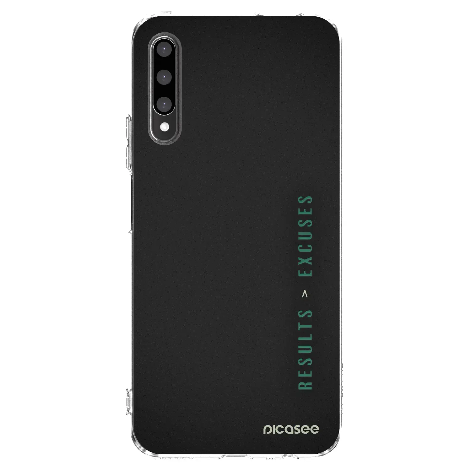 Silikonový průhledný obal pro Honor 9X Pro - Results x Excuses