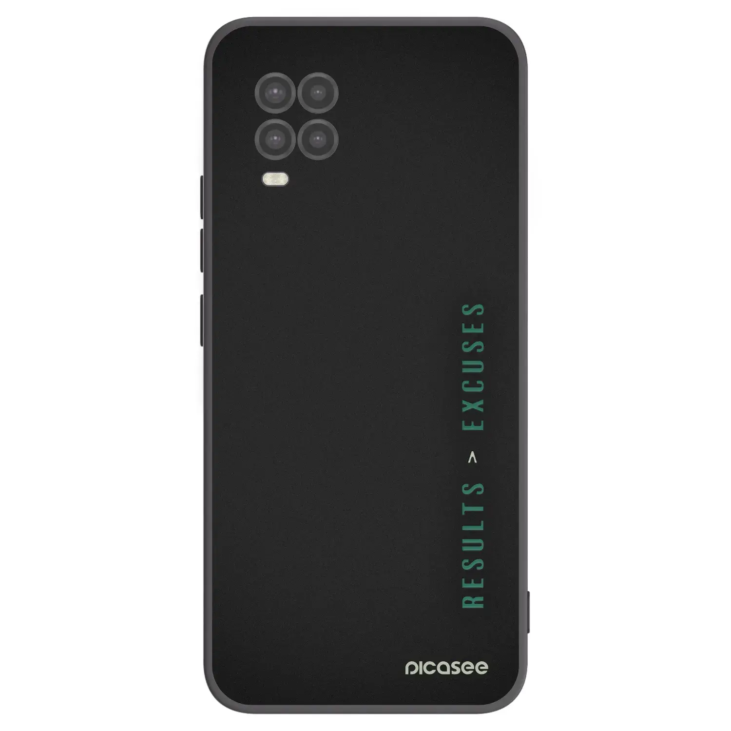 Silikonový černý obal pro Xiaomi Mi 10 Lite - Results x Excuses