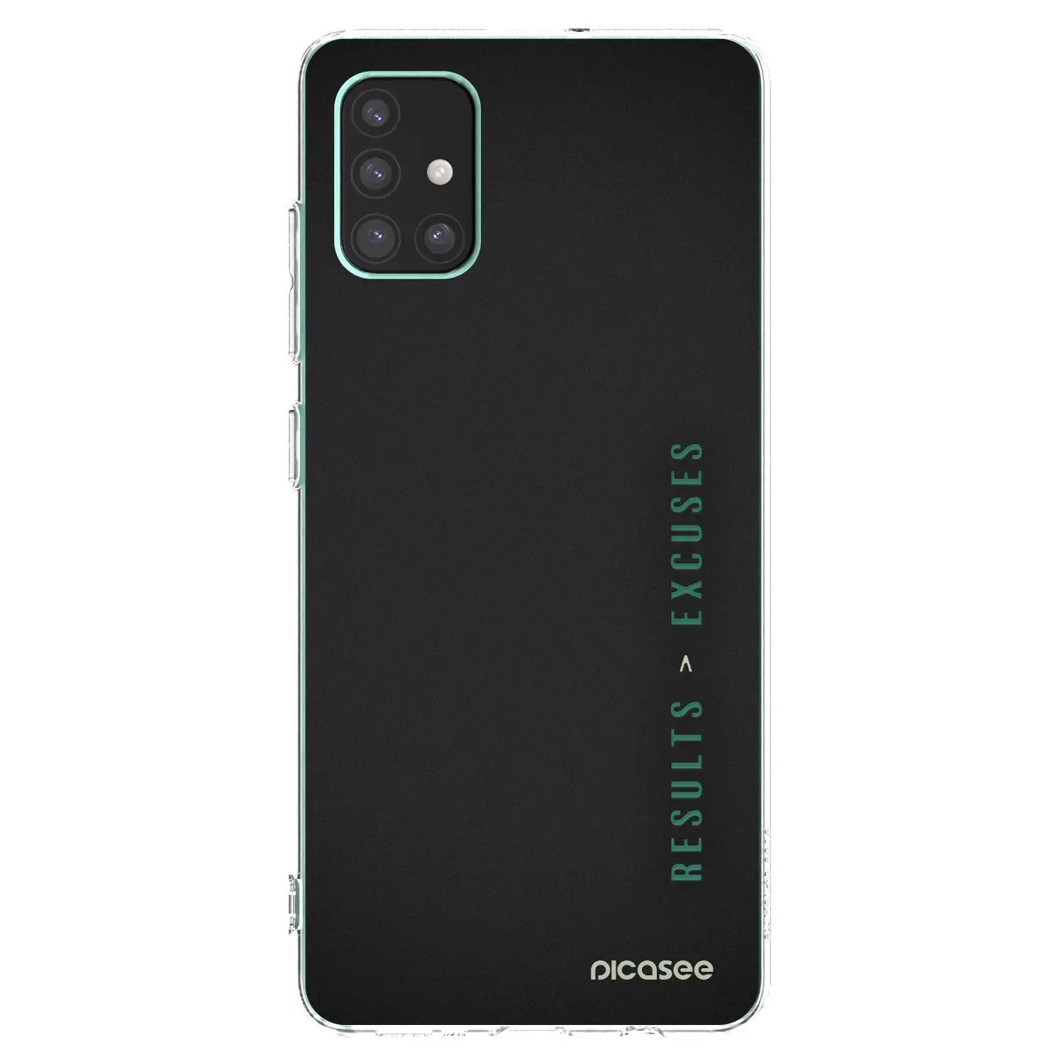Silikonový průhledný obal pro Samsung Galaxy M51 M515F - Results x Excuses