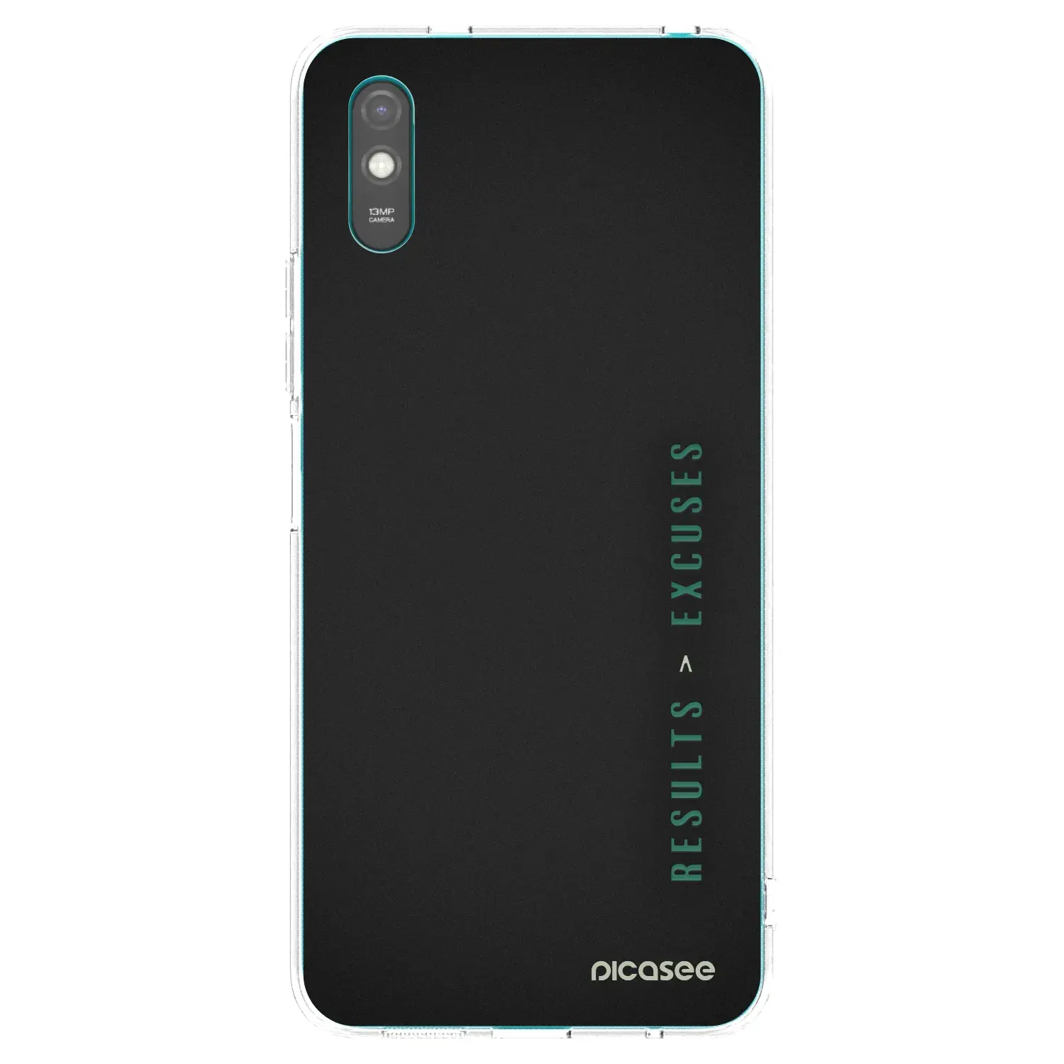 Silikonový průhledný obal pro Xiaomi Redmi 9AT - Results x Excuses