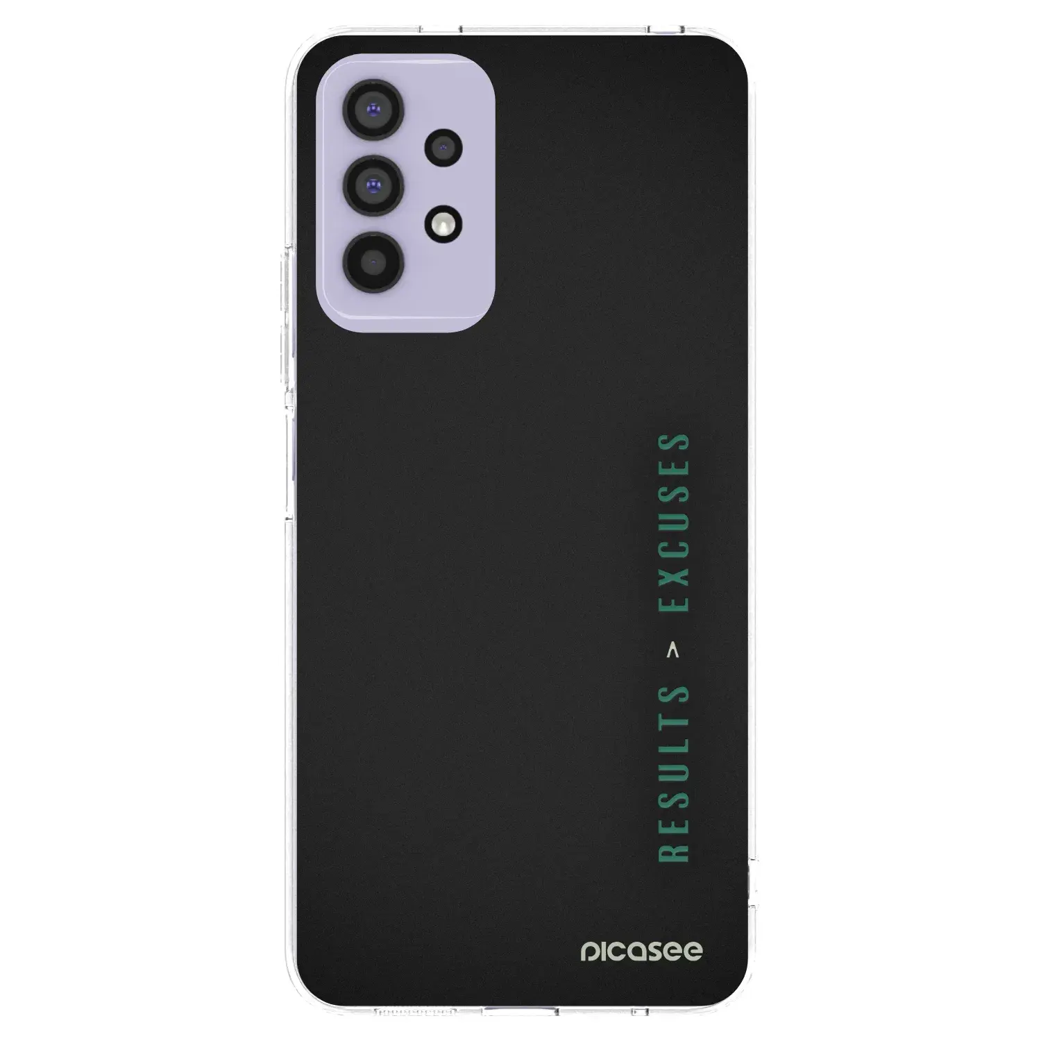Silikonový průhledný obal pro Samsung Galaxy A32 4G SM-A325F - Results x Excuses