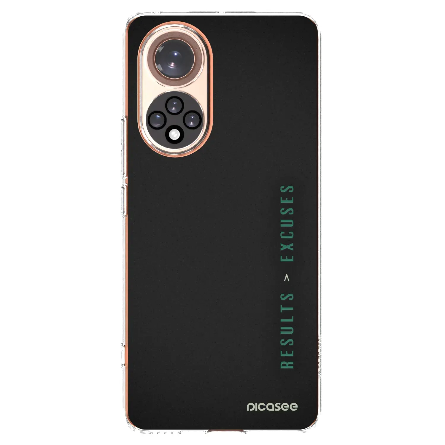 Silikonový průhledný obal pro Huawei Nova 9 - Results x Excuses