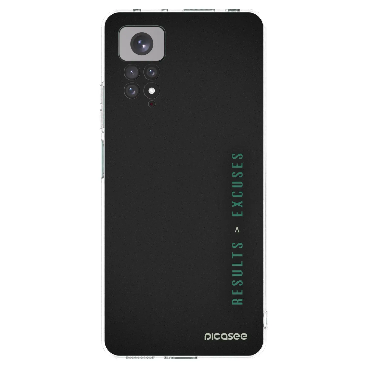 Silikonový průhledný obal pro Xiaomi Redmi Note 11 - Results x Excuses