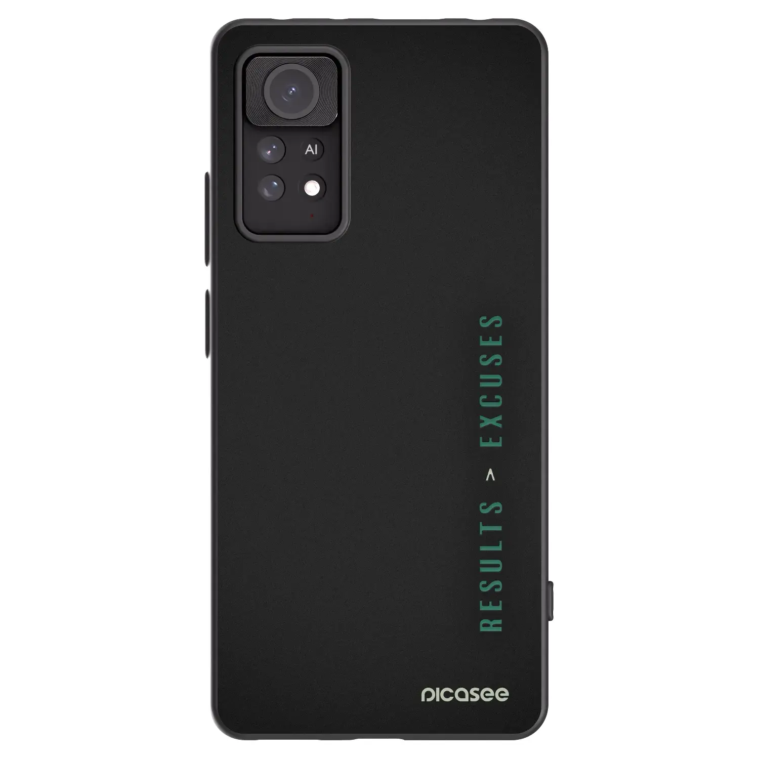 Silikonový černý obal pro Xiaomi Redmi Note 11 Pro 5G - Results x Excuses