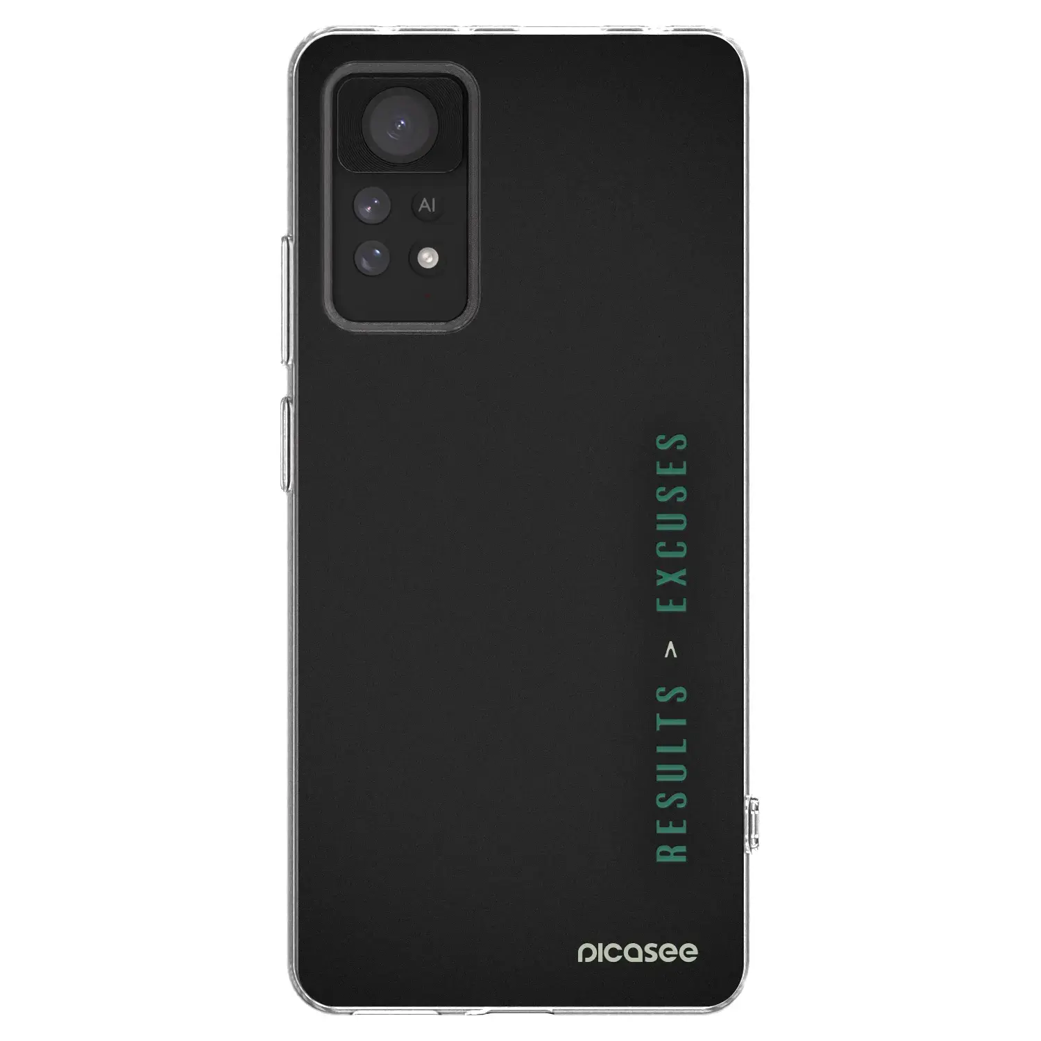 Silikonový průhledný obal pro Xiaomi Redmi Note 11 Pro 5G - Results x Excuses