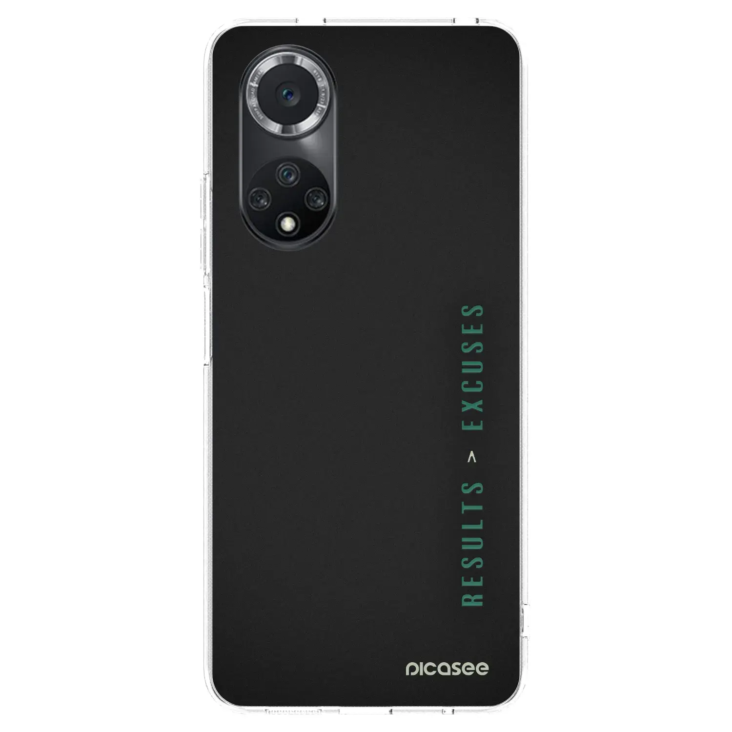 Silikonový průhledný obal pro Huawei Nova 9 SE - Results x Excuses