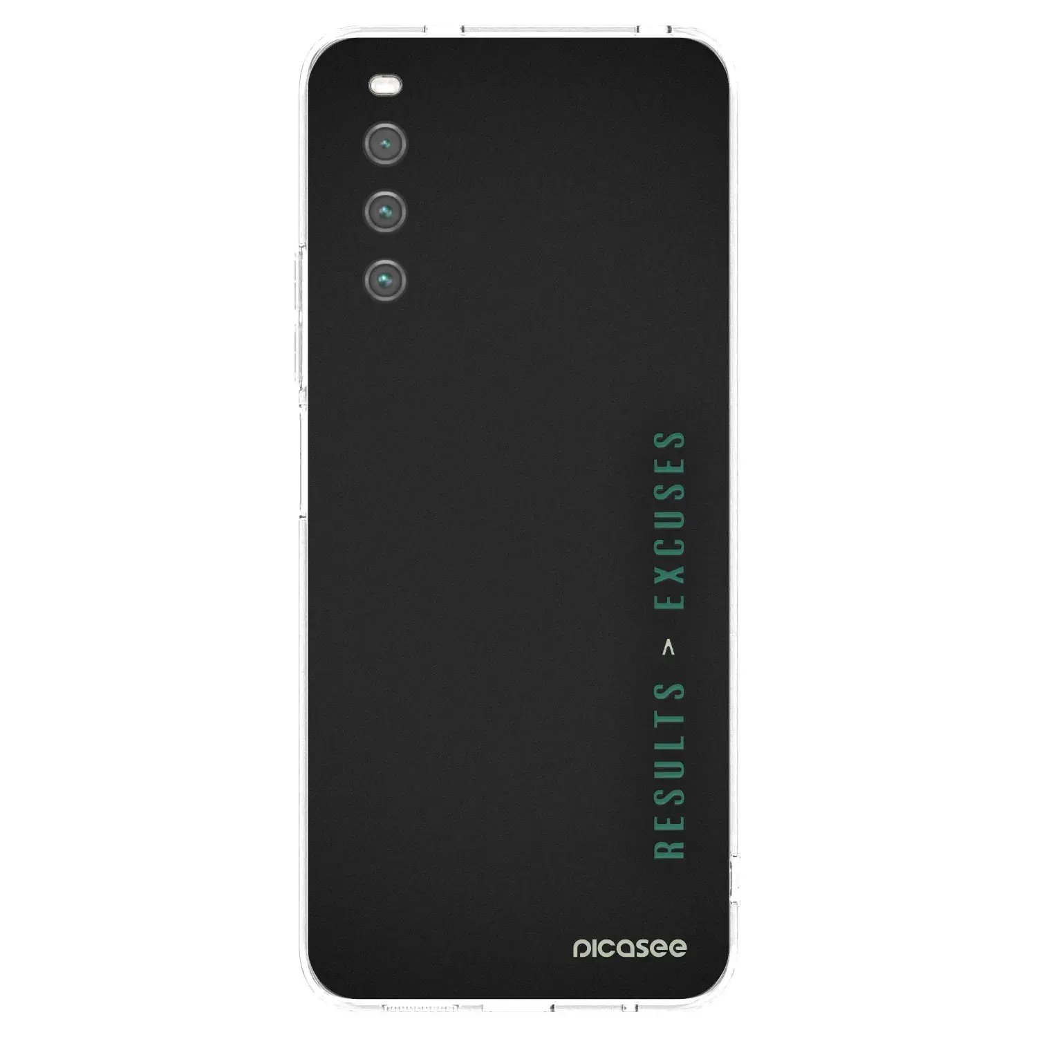 Silikonový průhledný obal pro Sony Xperia 10 IV 5G - Results x Excuses
