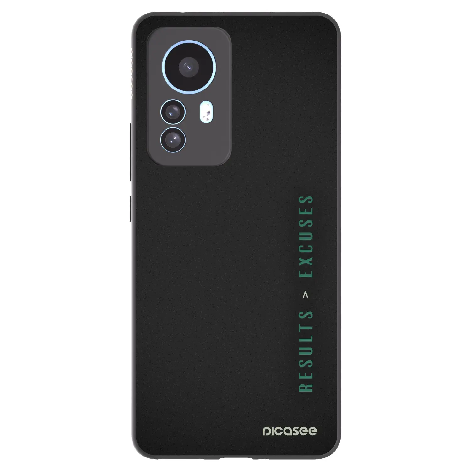 Silikonový černý obal pro Xiaomi 12T Pro - Results x Excuses