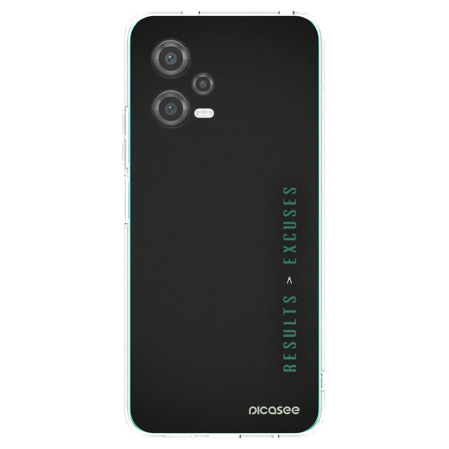 Silikonový průhledný obal pro Xiaomi Poco X5 - Results x Excuses