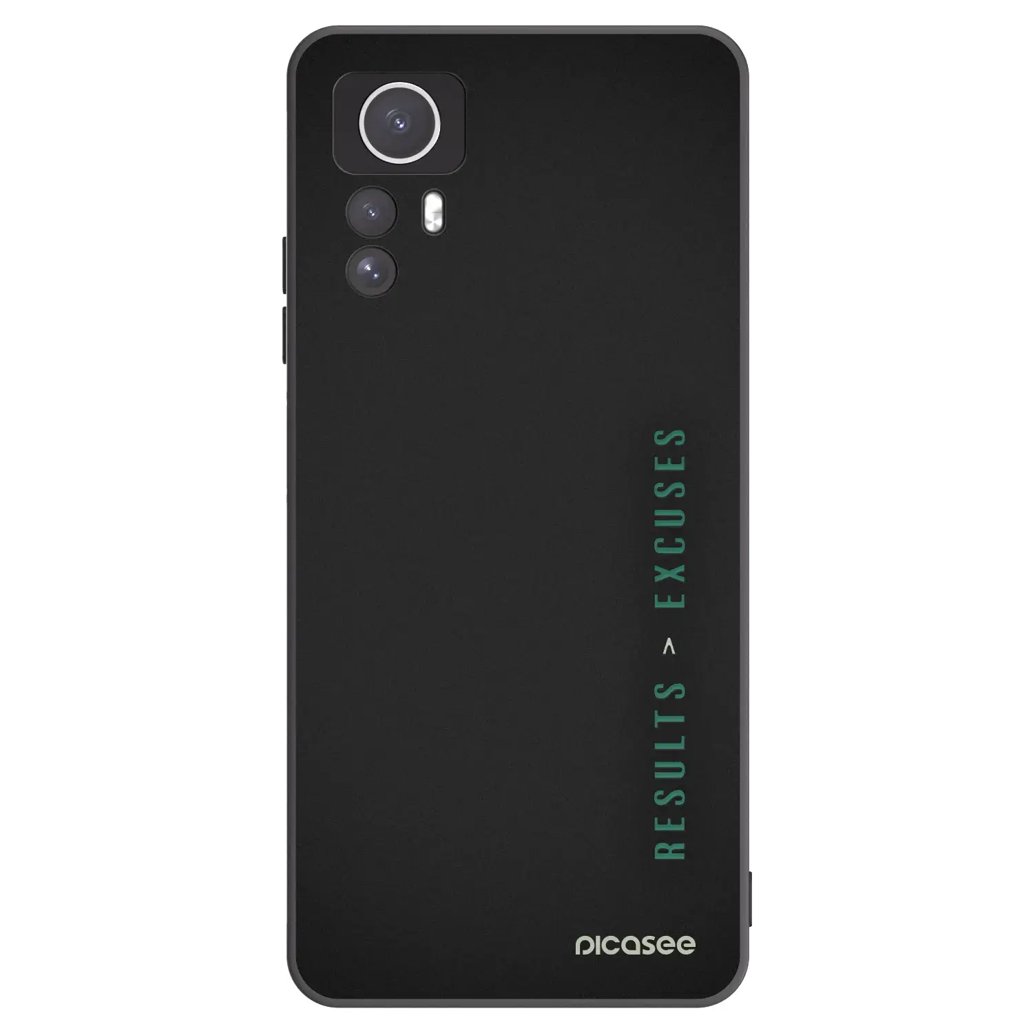 Silikonový černý obal pro Xiaomi Redmi Note 12S - Results x Excuses