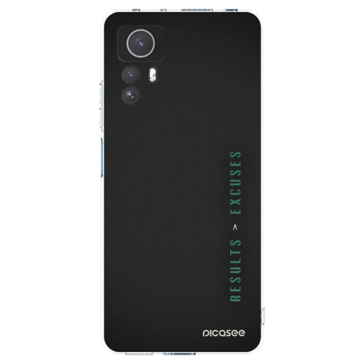 Silikonový průhledný obal pro Xiaomi Redmi Note 12S - Results x Excuses