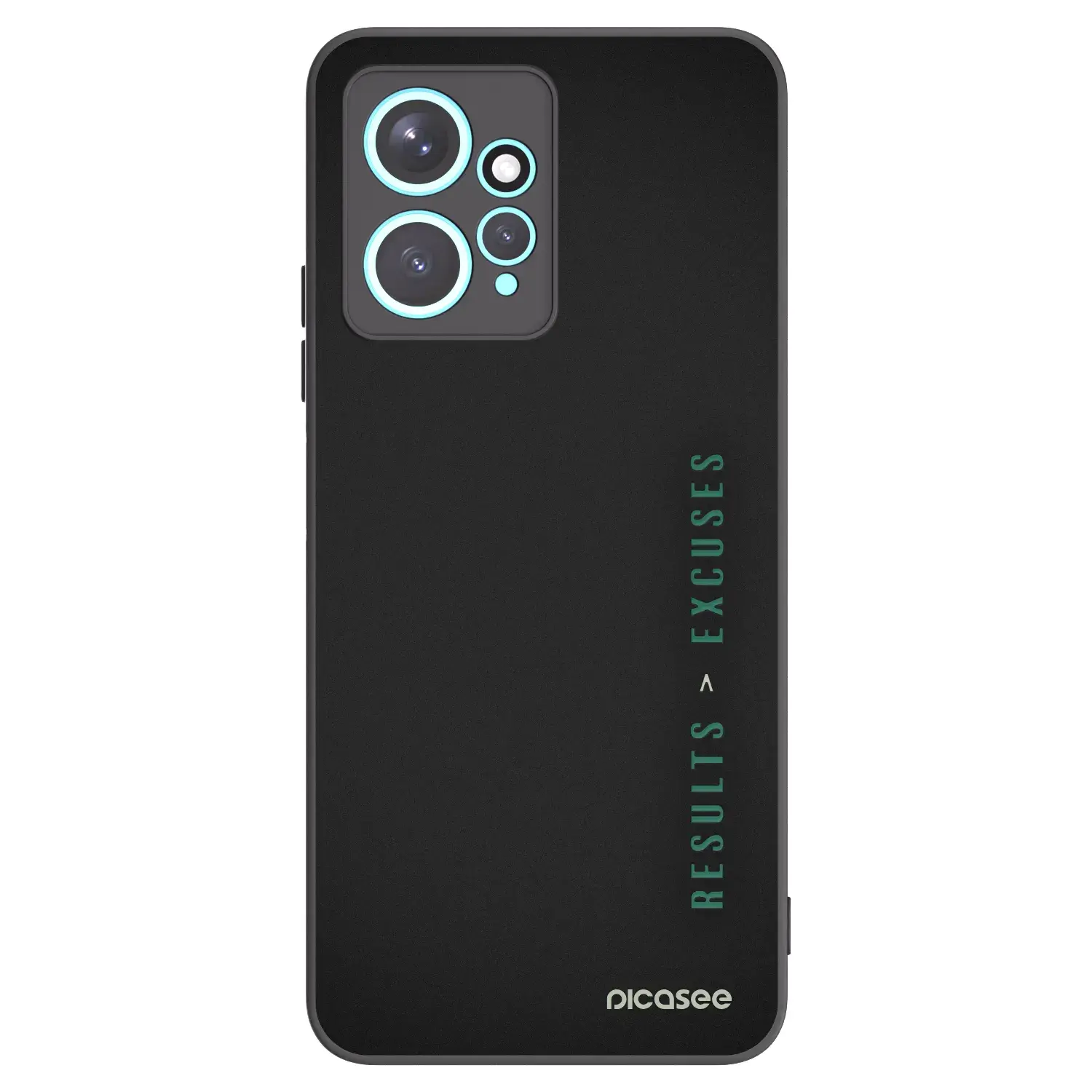 Silikonový černý obal pro Xiaomi Redmi Note 12 4G - Results x Excuses