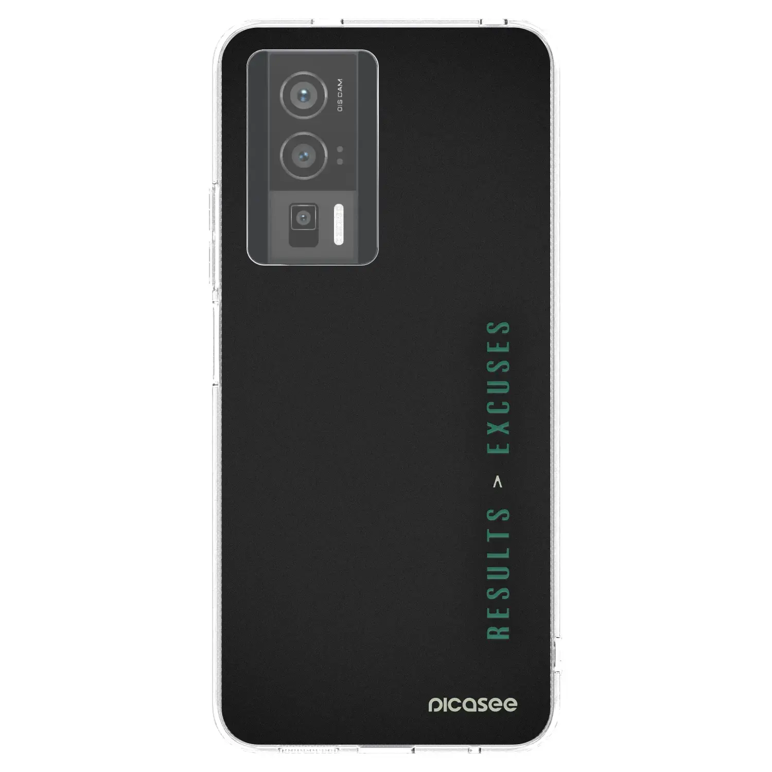 Silikonový průhledný obal pro Xiaomi Poco F5 Pro 5G - Results x Excuses
