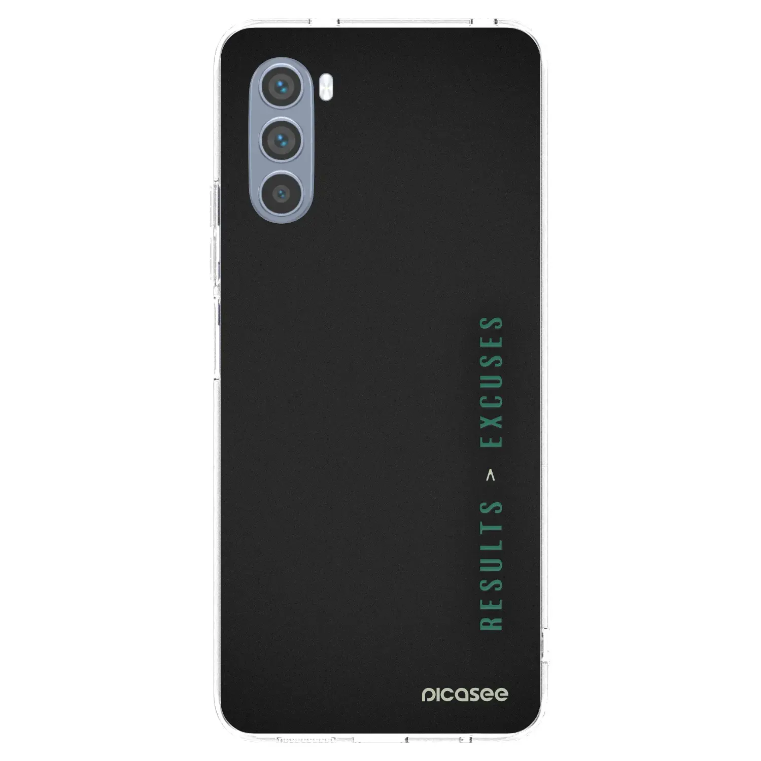 Silikonový průhledný obal pro Motorola Moto G62 - Results x Excuses