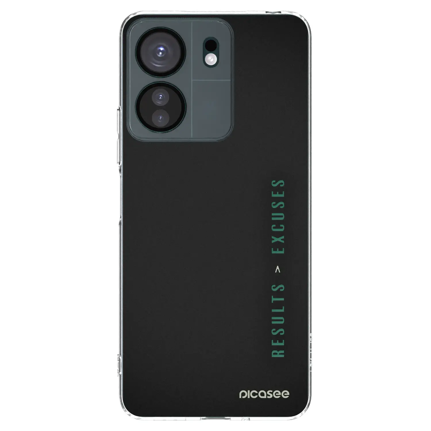 Silikonový průhledný obal pro Xiaomi Redmi 13C 4G - Results x Excuses