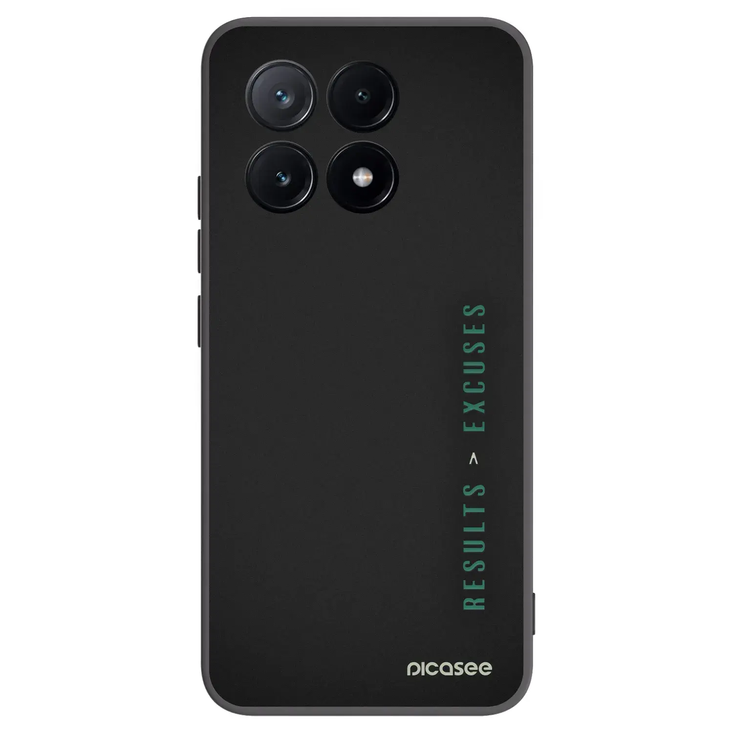 Silikonový černý obal pro Xiaomi Poco X6 Pro - Results x Excuses