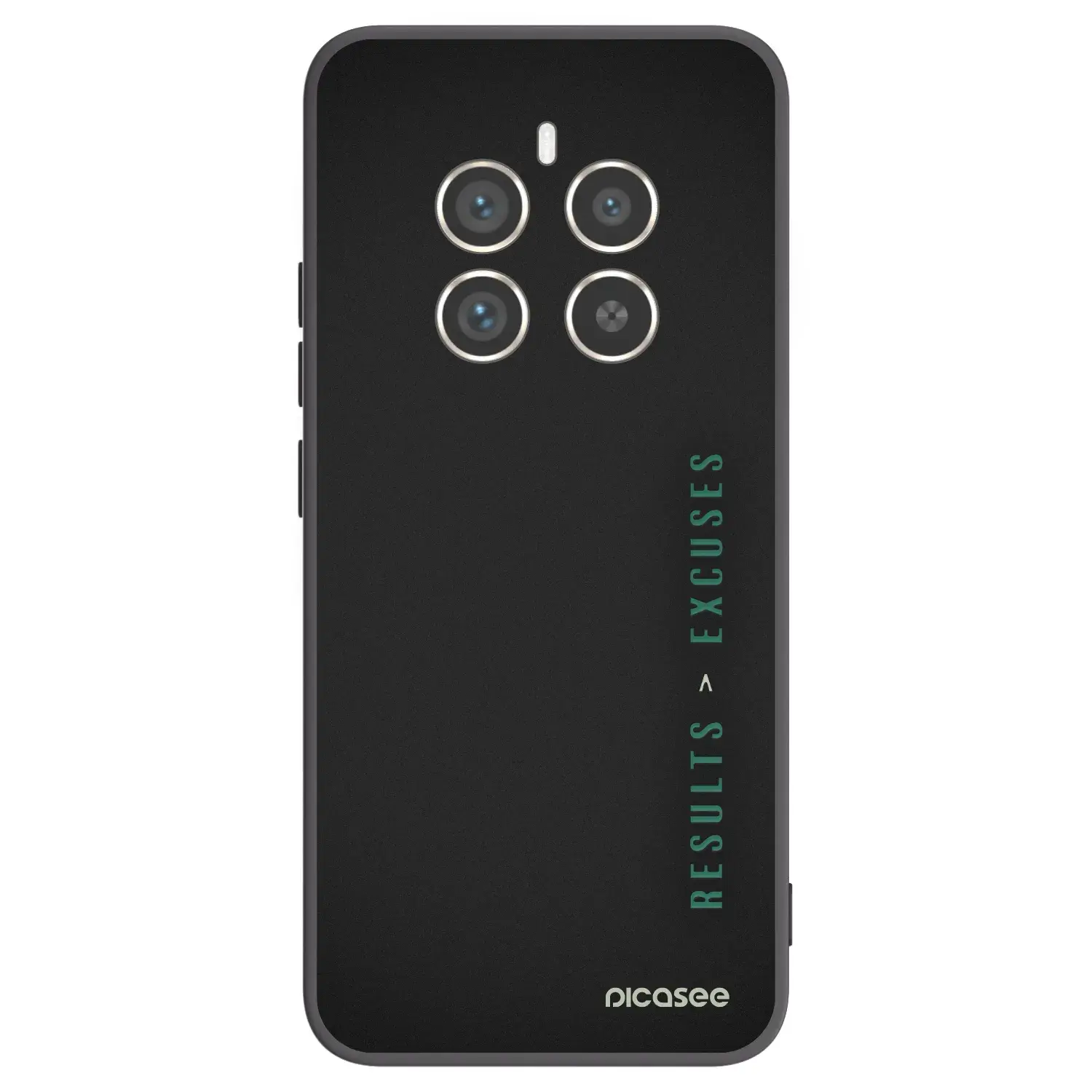 Silikonový černý obal pro Realme 12 Pro 5G - Results x Excuses
