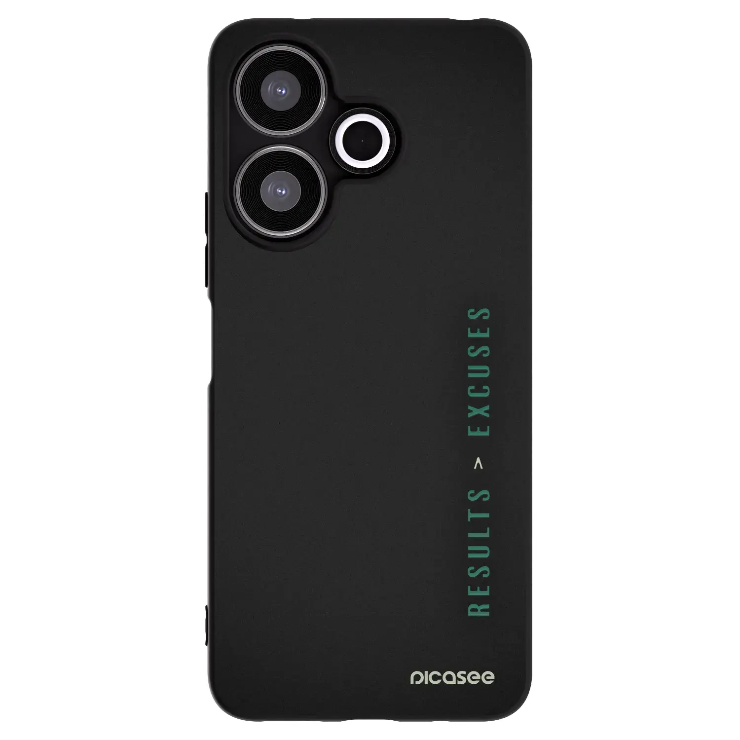 Silikonový černý obal pro Xiaomi Redmi 13 4G - Results x Excuses