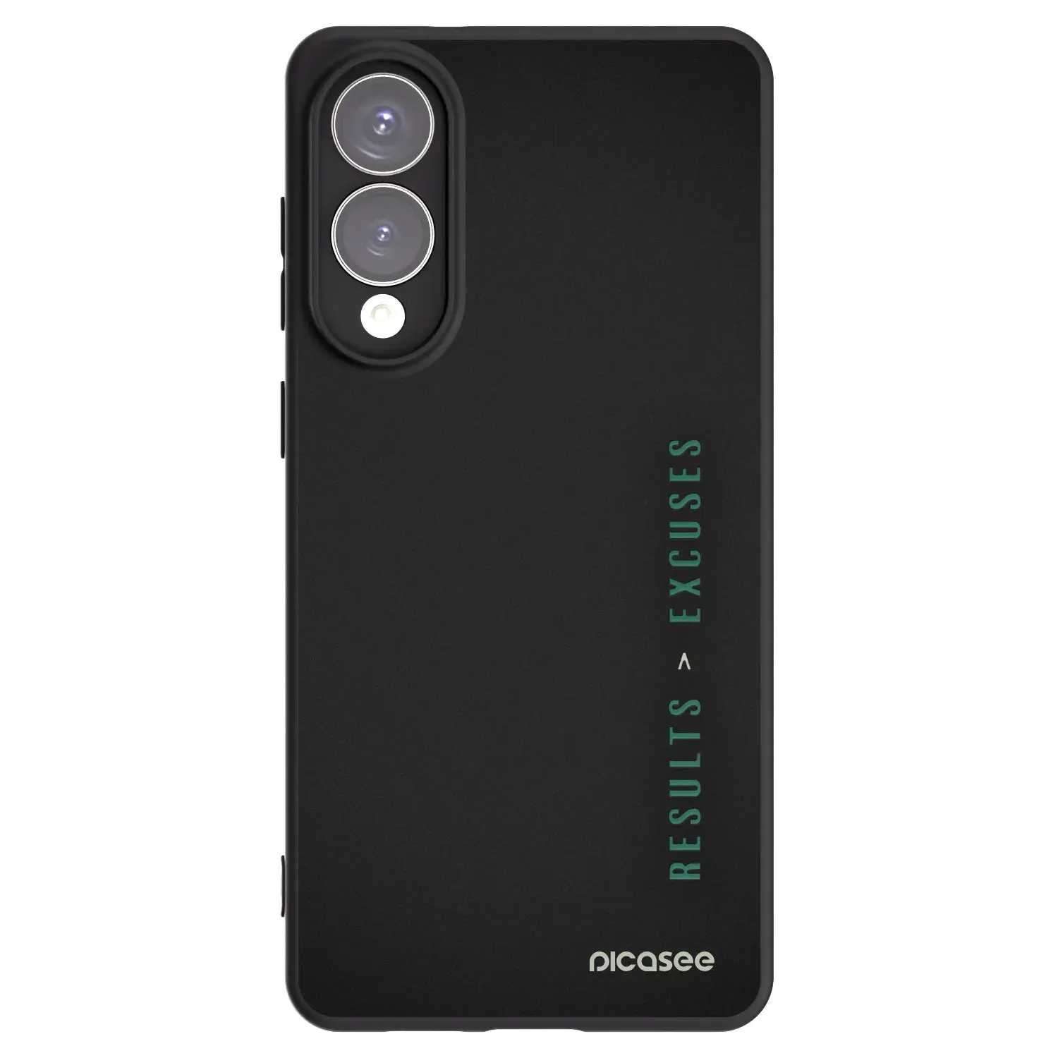 Silikonový černý obal pro Samsung Galaxy S25 Edge 5G - Results x Excuses