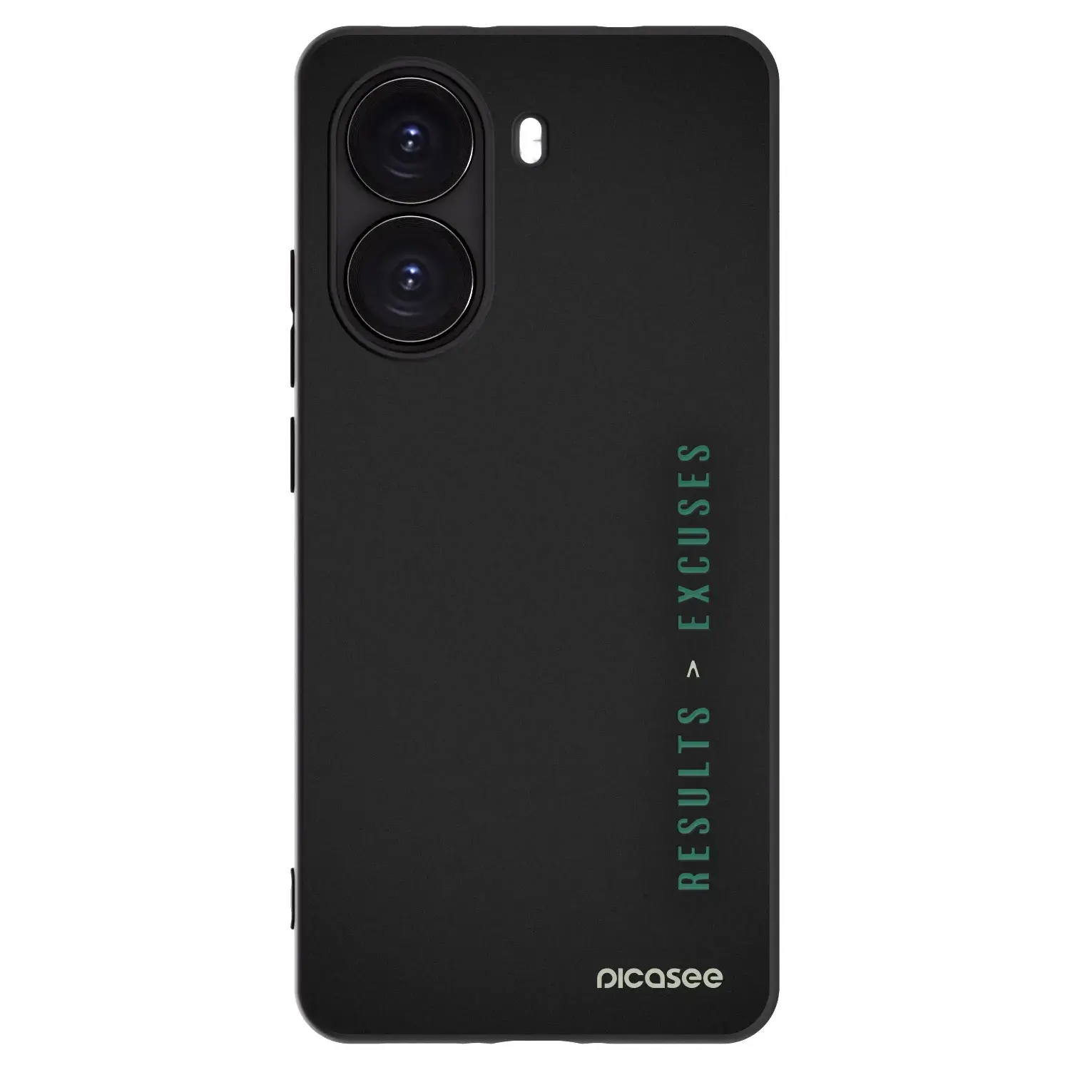 Silikonový černý obal pro Xiaomi Poco X7 Pro 5G - Results x Excuses
