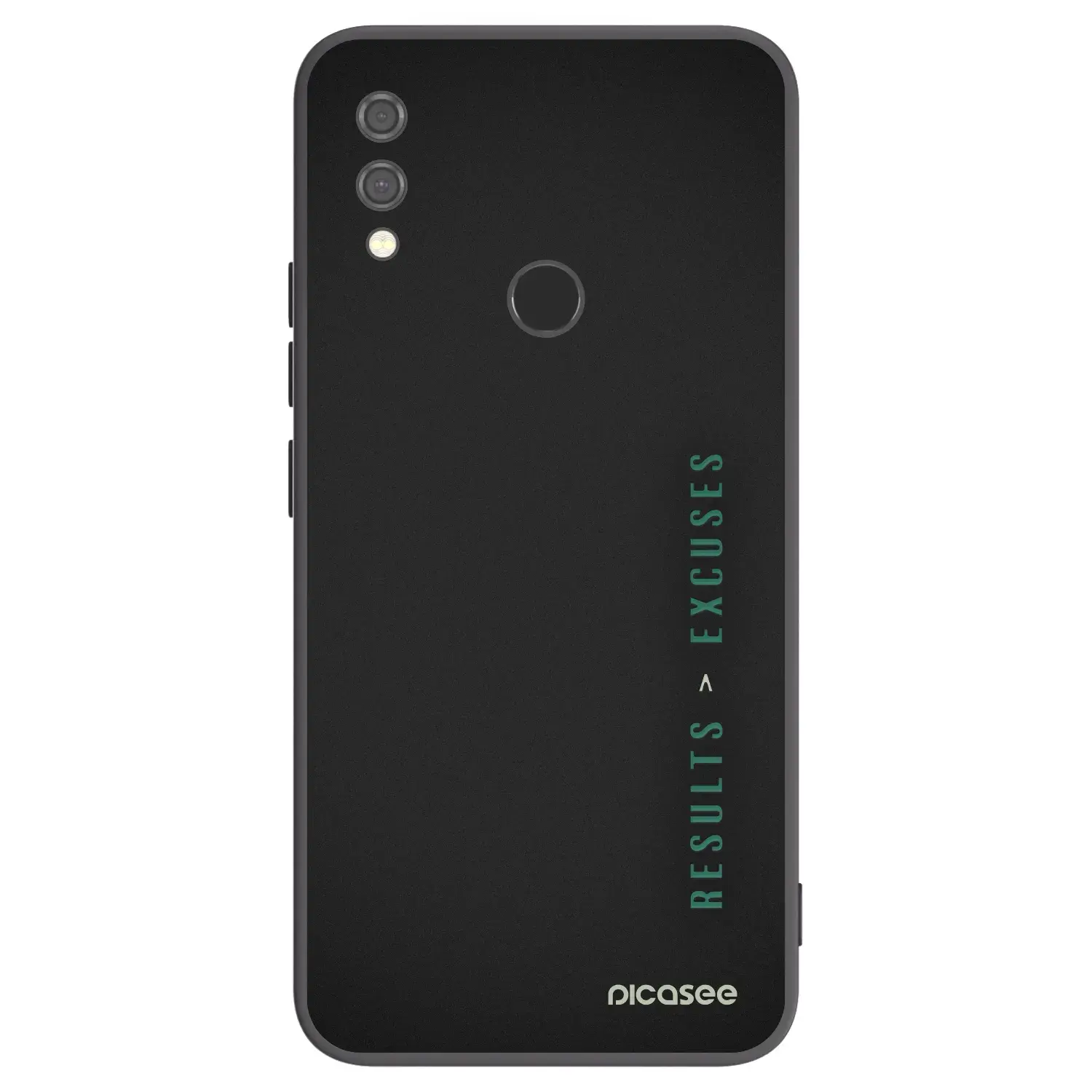Silikonový černý obal pro Xiaomi Redmi Note 7 - Results x Excuses