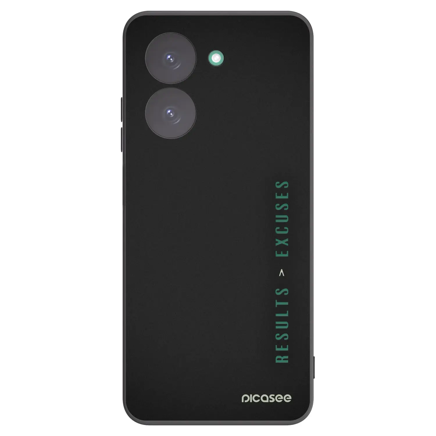 Silikonový černý obal pro Xiaomi Redmi A5 - Results x Excuses