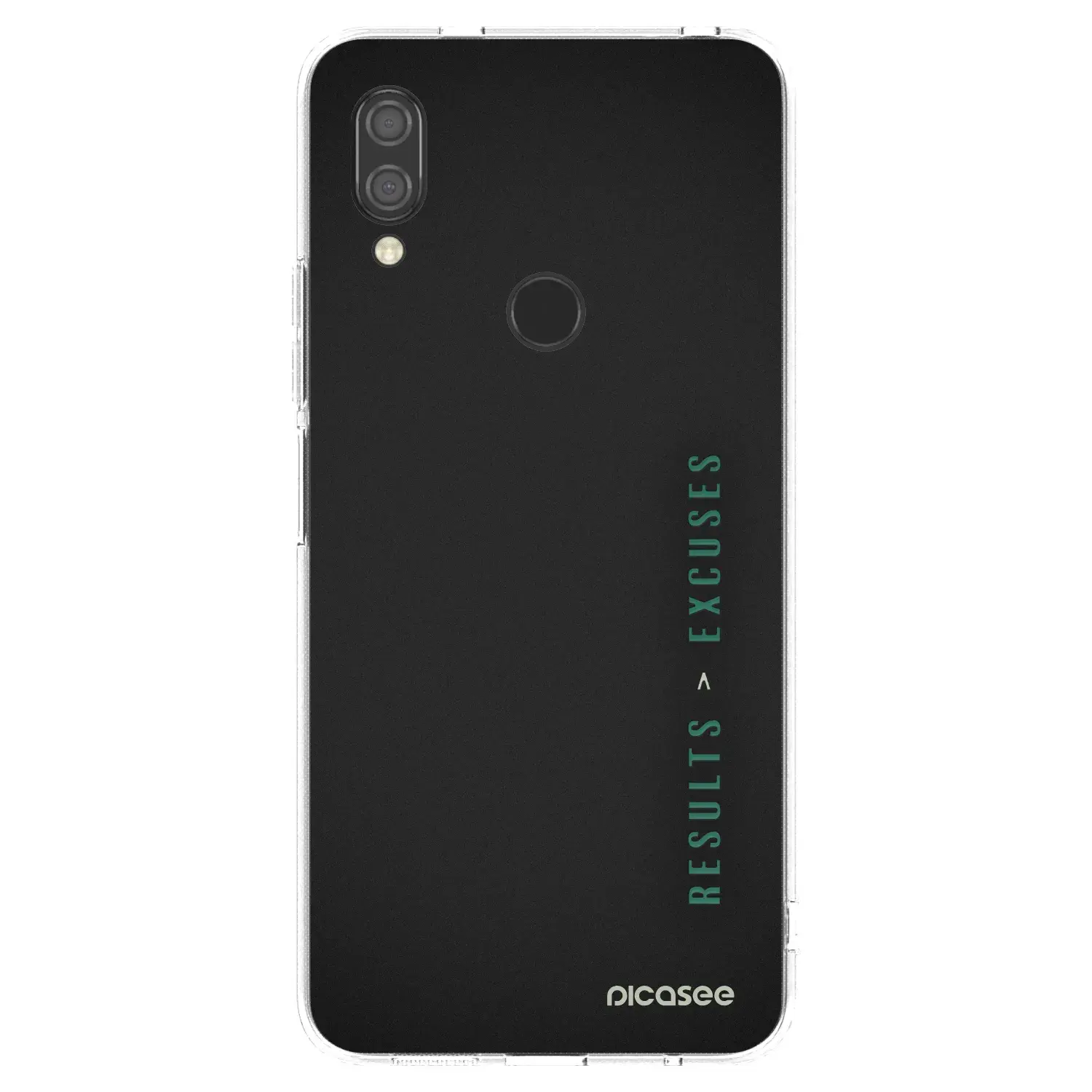 Silikonový průhledný obal pro Xiaomi Redmi 7 - Results x Excuses