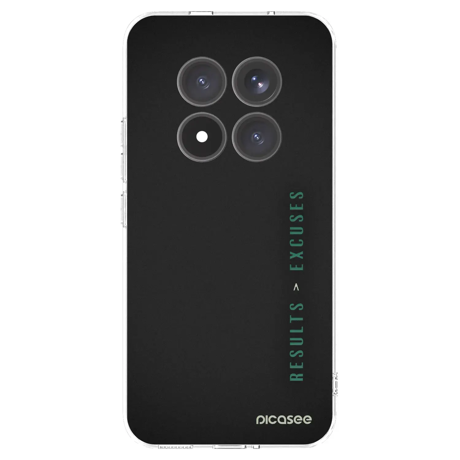 Silikonový průhledný obal pro Xiaomi Redmi Note 15 Pro+ - Results x Excuses
