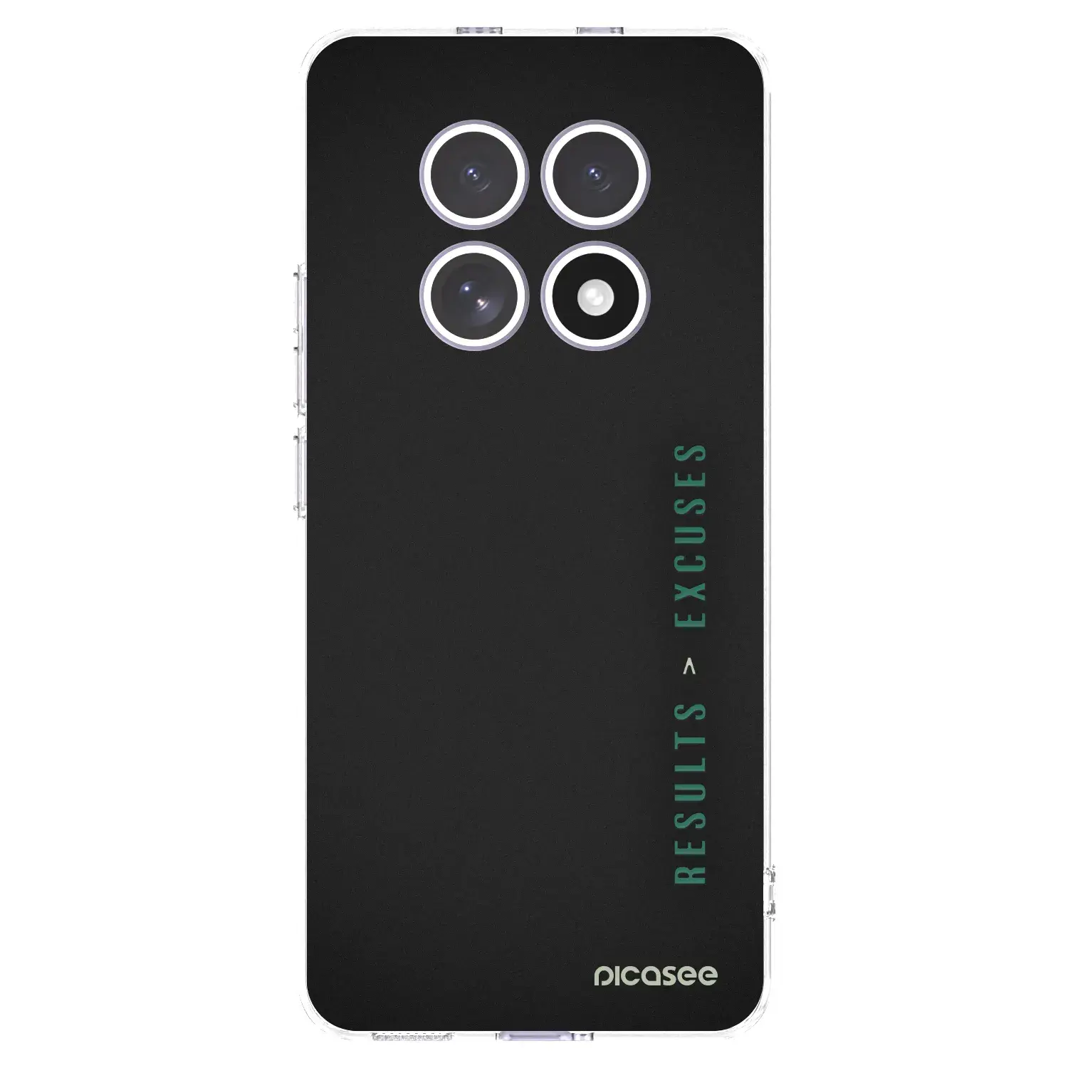 Silikonový průhledný obal pro Xiaomi Redmi Note 15 4G - Results x Excuses