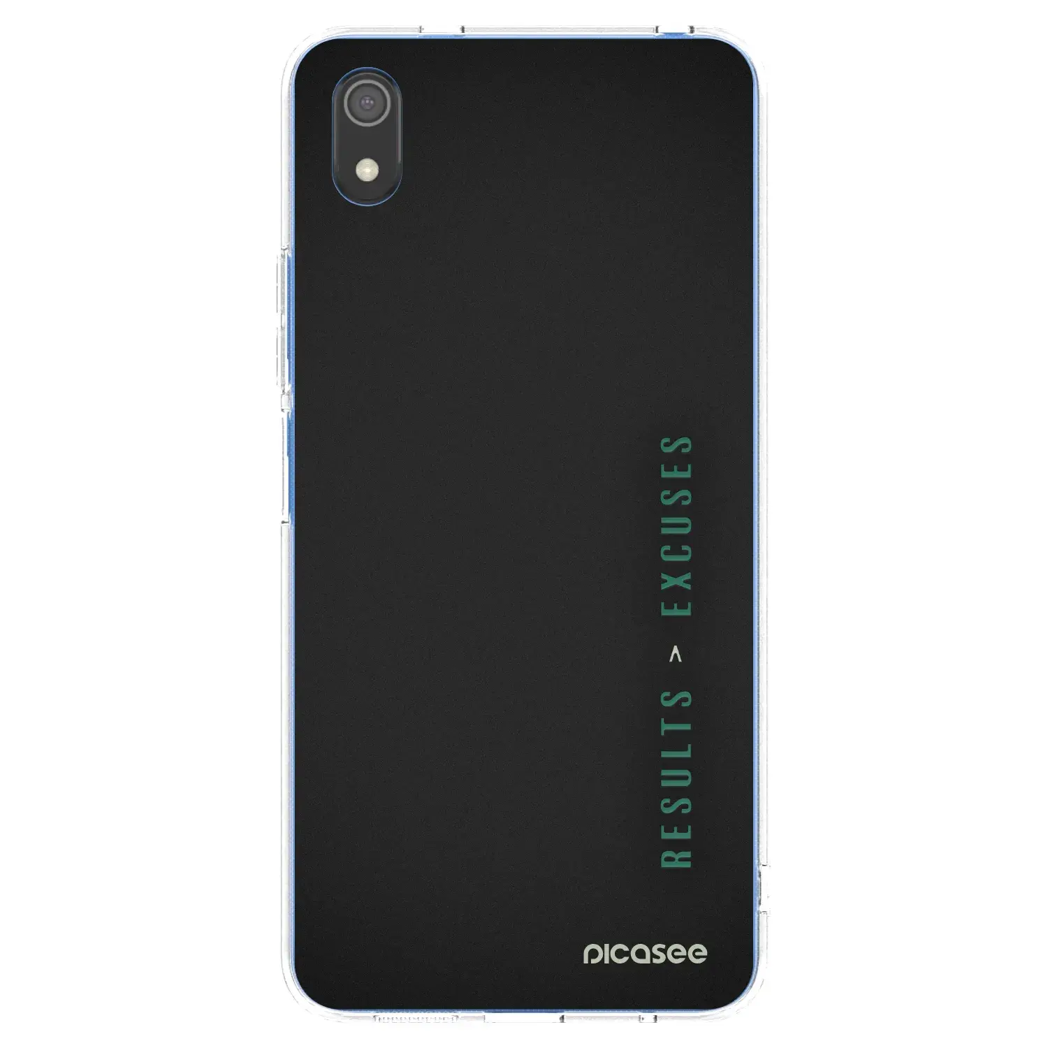 Silikonový průhledný obal pro Xiaomi Redmi 7A - Results x Excuses