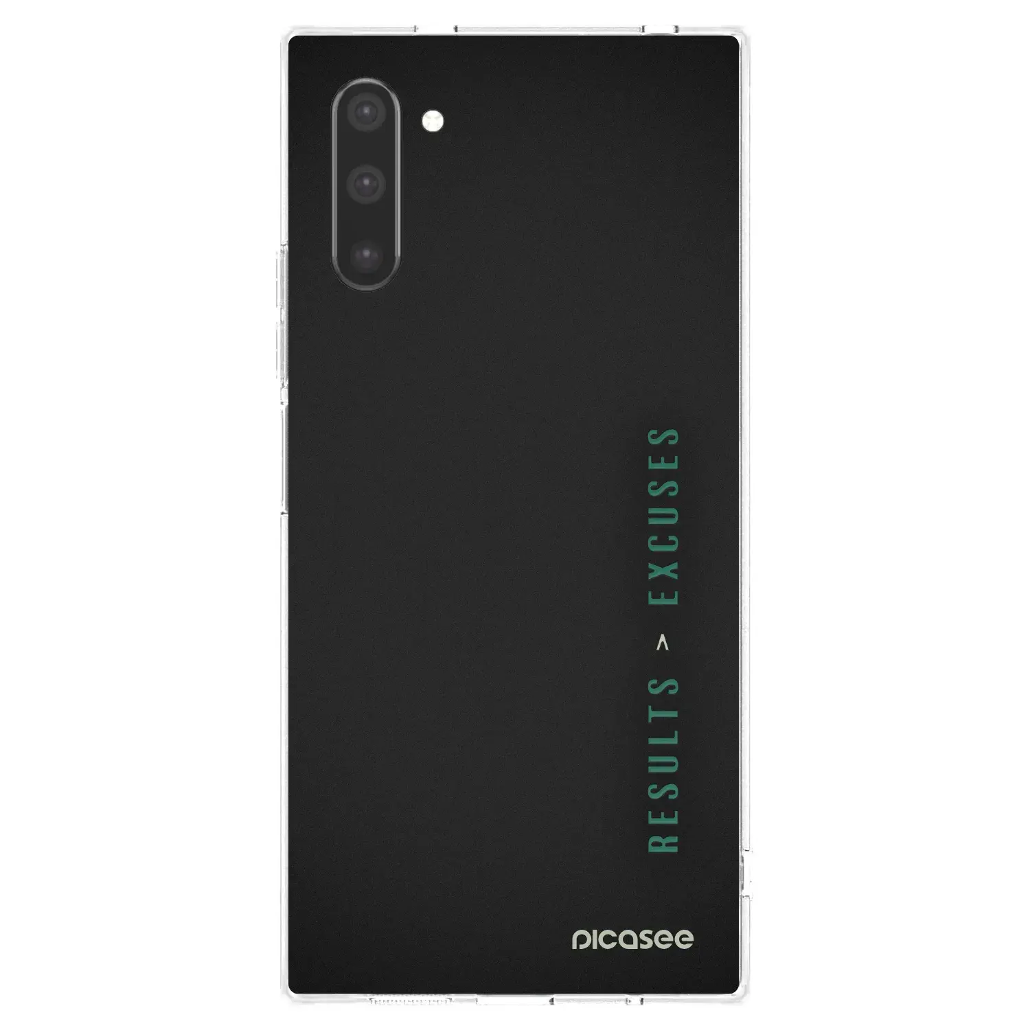 Silikonový průhledný obal pro Samsung Galaxy Note 10 N970F - Results x Excuses