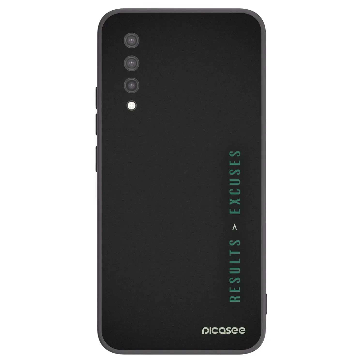 Silikonový černý obal pro Xiaomi Mi 9 Lite - Results x Excuses