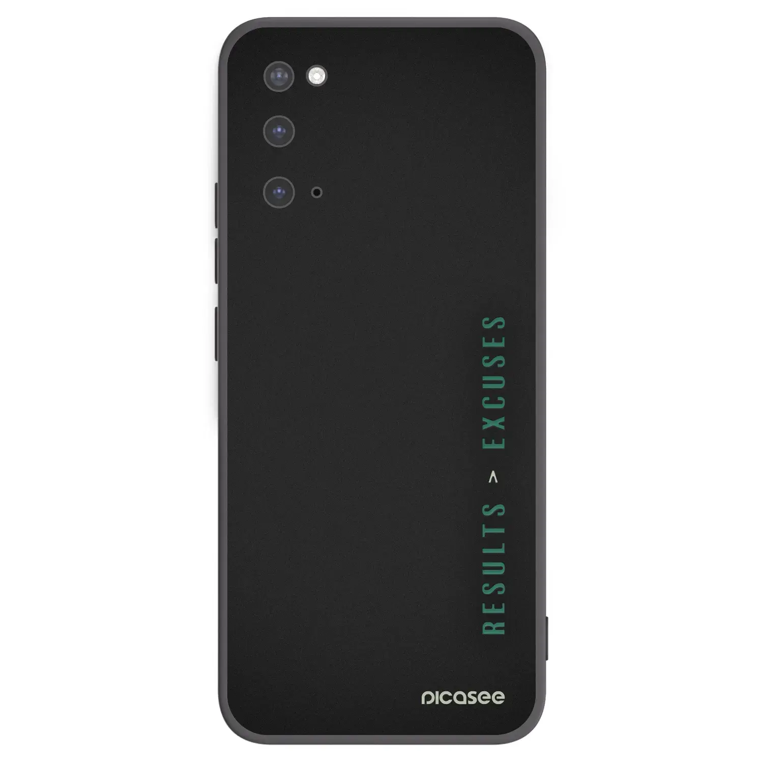 Silikonový černý obal pro Samsung Galaxy S20 G980F - Results x Excuses