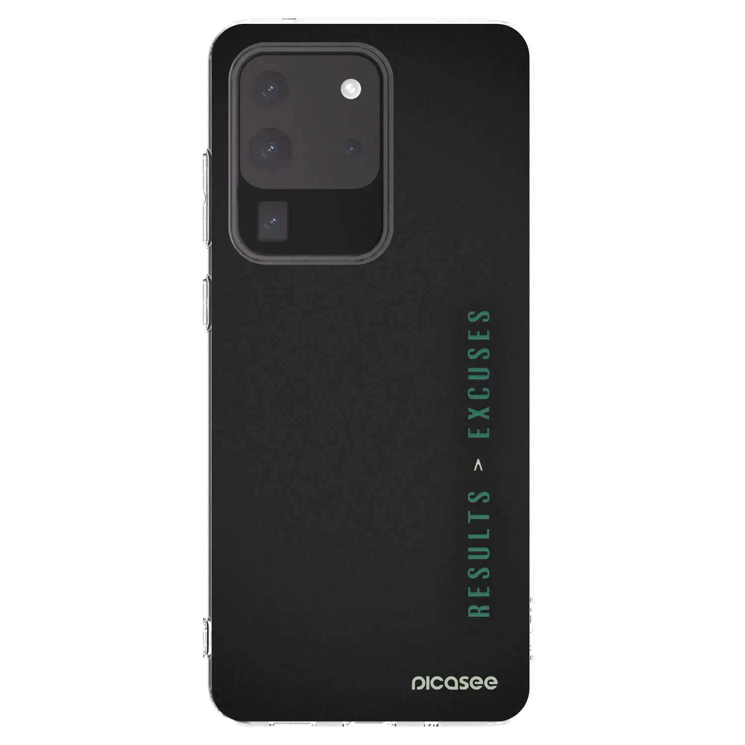 Silikonový průhledný obal pro Samsung Galaxy S20 Ultra 5G G988F - Results x Excuses