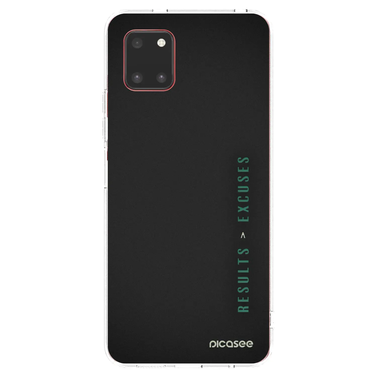 Silikonový průhledný obal pro Samsung Galaxy Note 10 Lite N770F - Results x Excuses