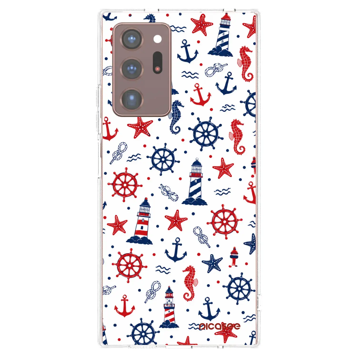 Silikonový průhledný obal pro Samsung Galaxy Note 20 Ultra - Sailor Vibes