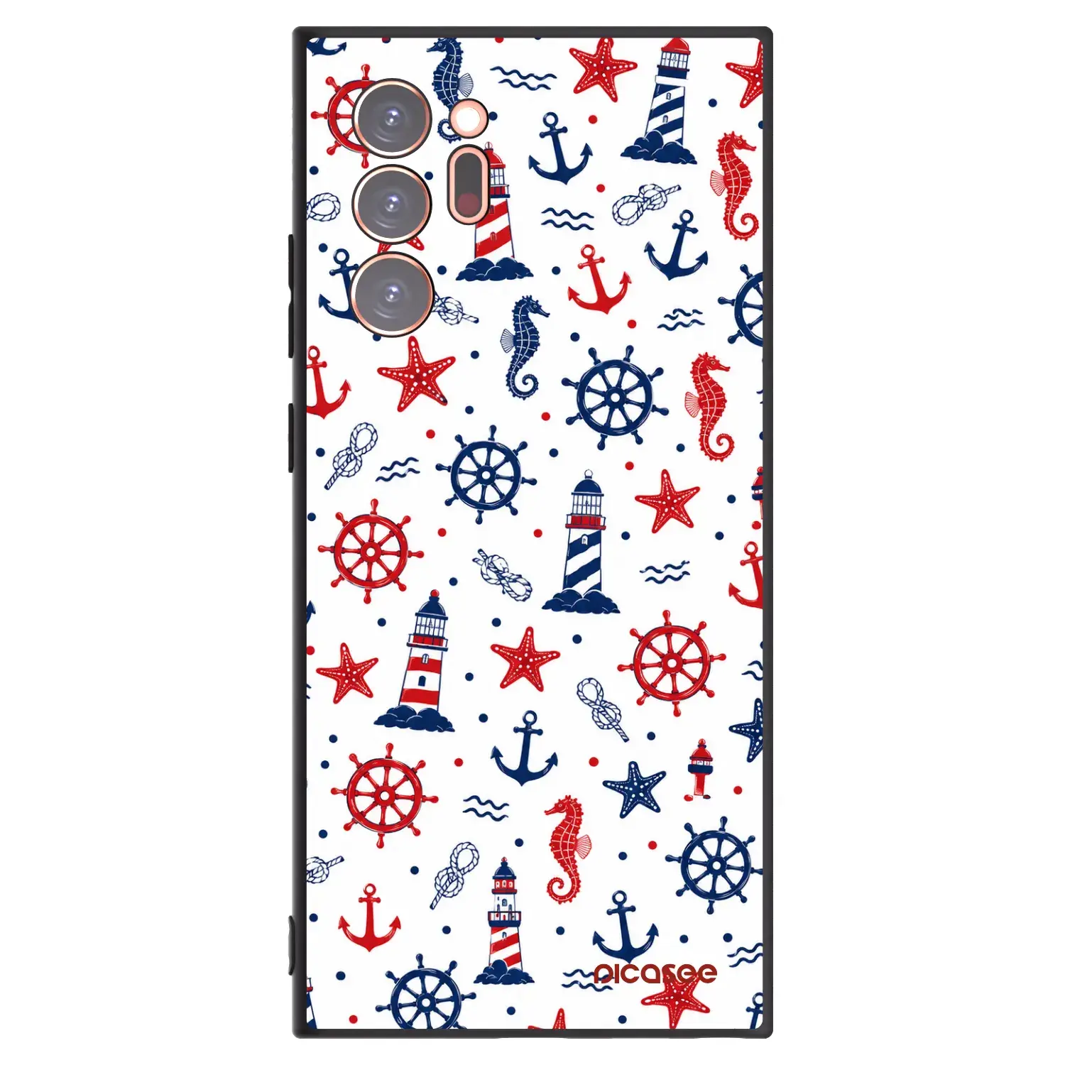 Silikonový černý obal pro Samsung Galaxy Note 20 Ultra - Sailor Vibes